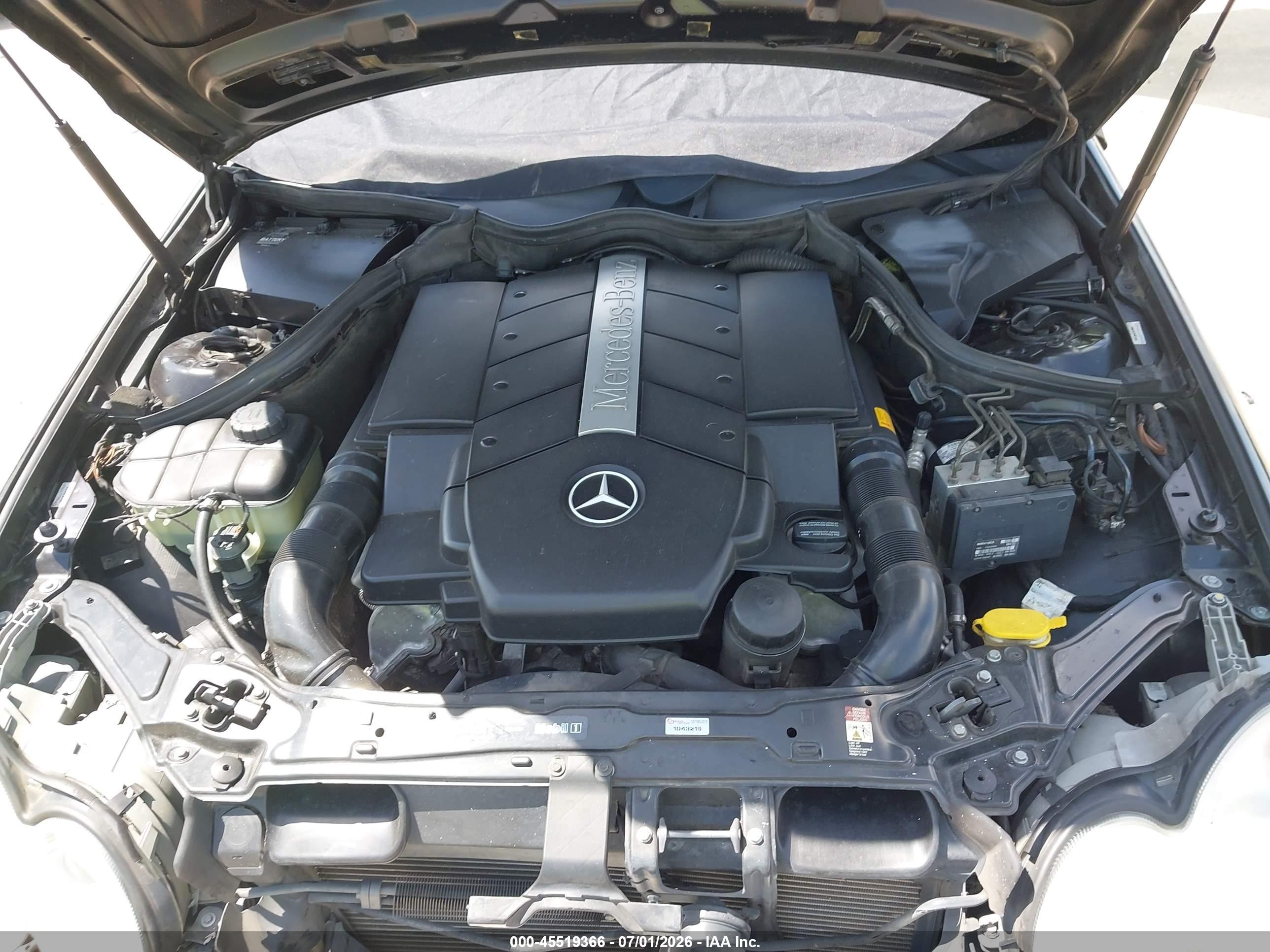 2004 Mercedes-benz Clk 500 Black vin: WDBTK75G04T009600