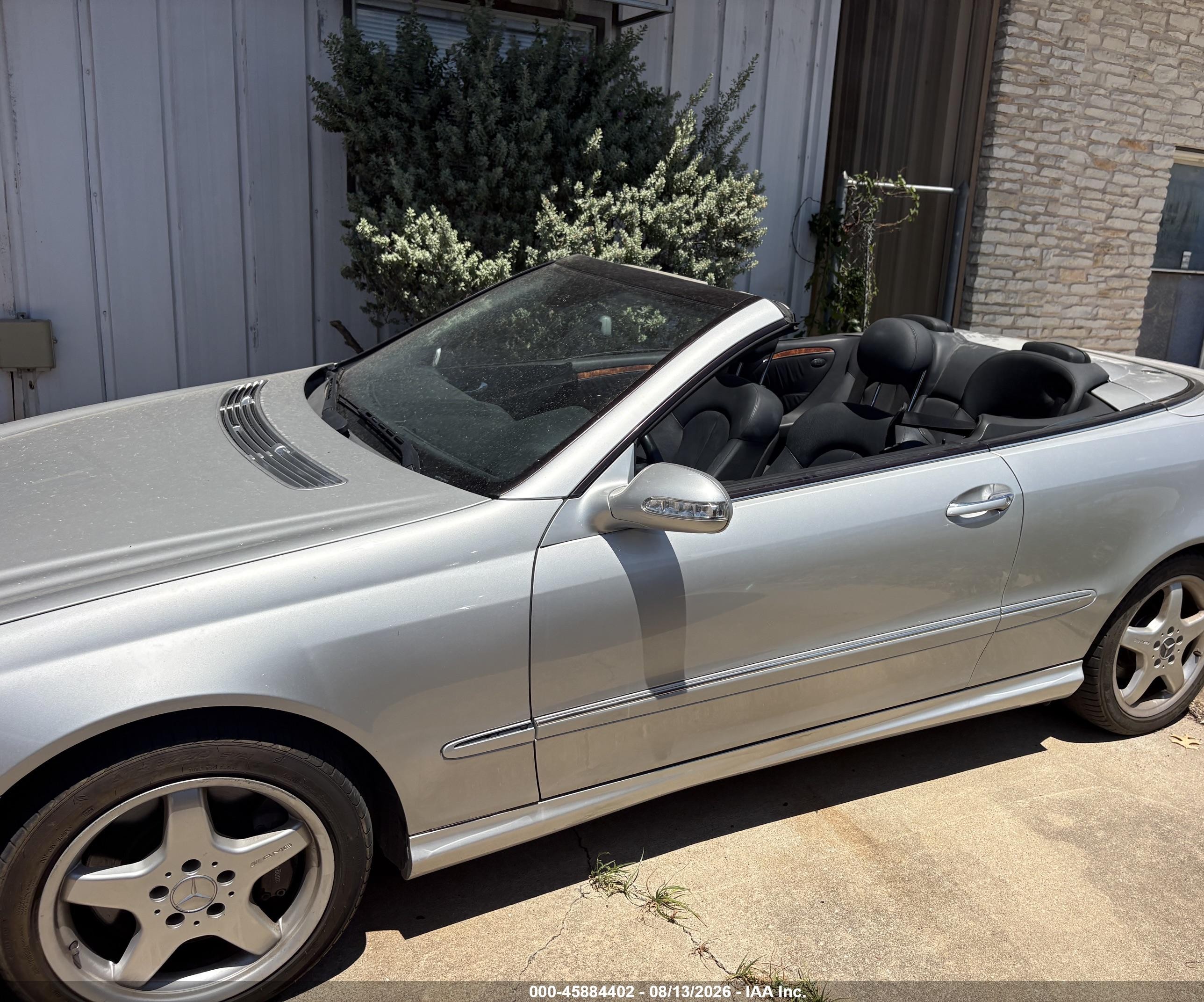 2004 Mercedes-benz Clk 500 Silver vin: WDBTK75G14T024140