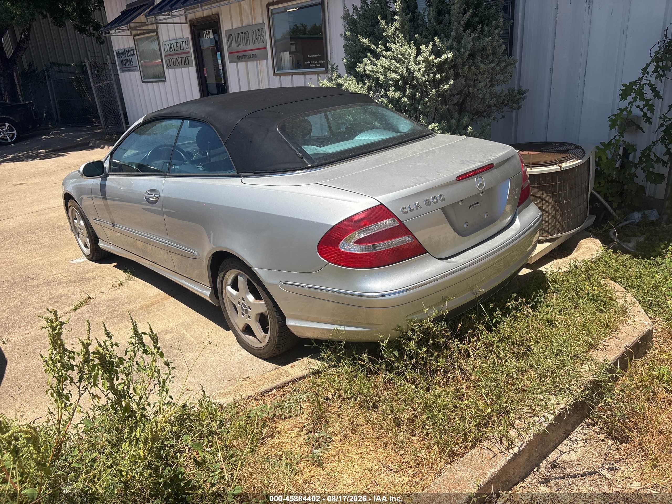 2004 Mercedes-benz Clk 500 Silver vin: WDBTK75G14T024140