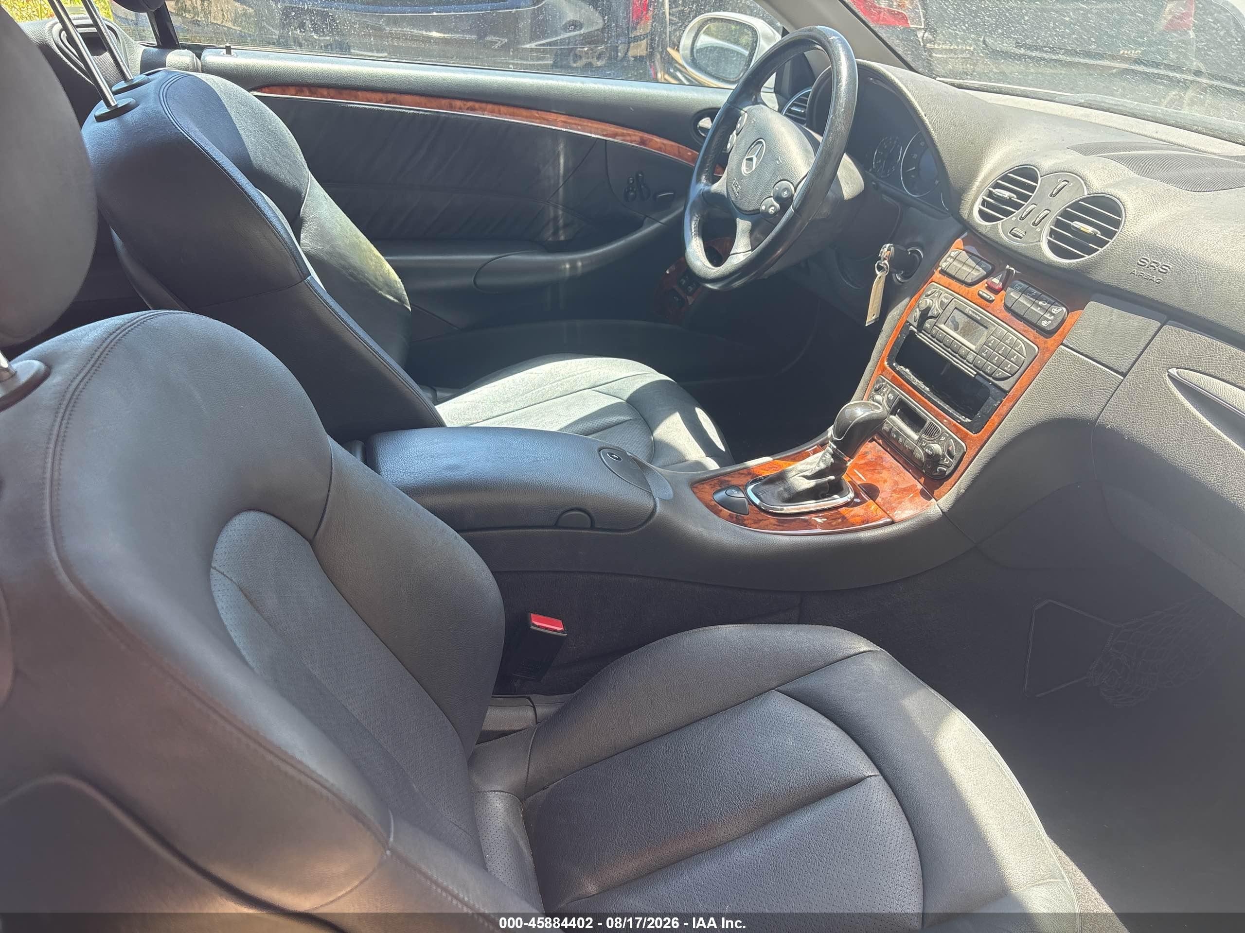 2004 Mercedes-benz Clk 500 Silver vin: WDBTK75G14T024140
