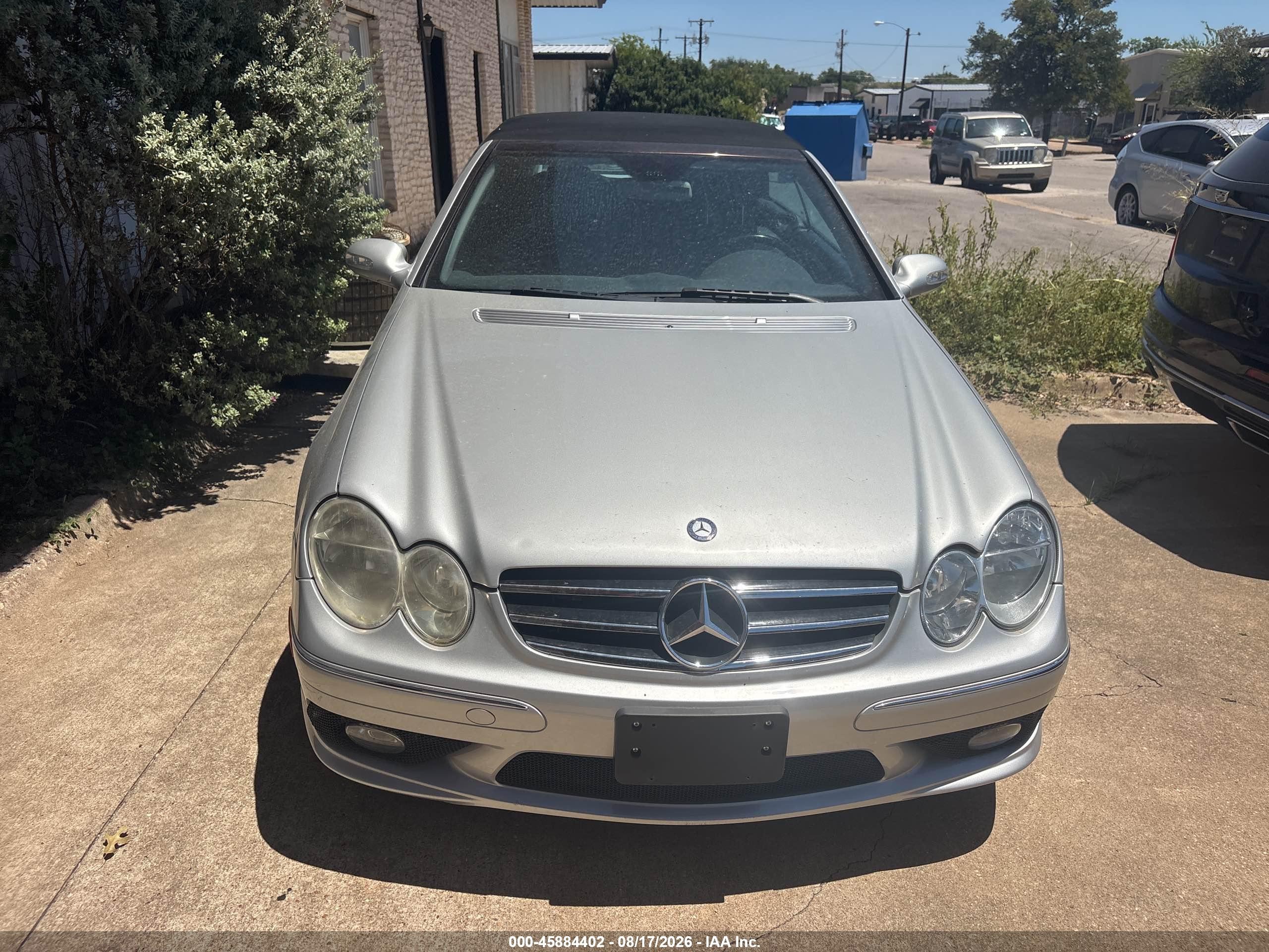 2004 Mercedes-benz Clk 500 Silver vin: WDBTK75G14T024140