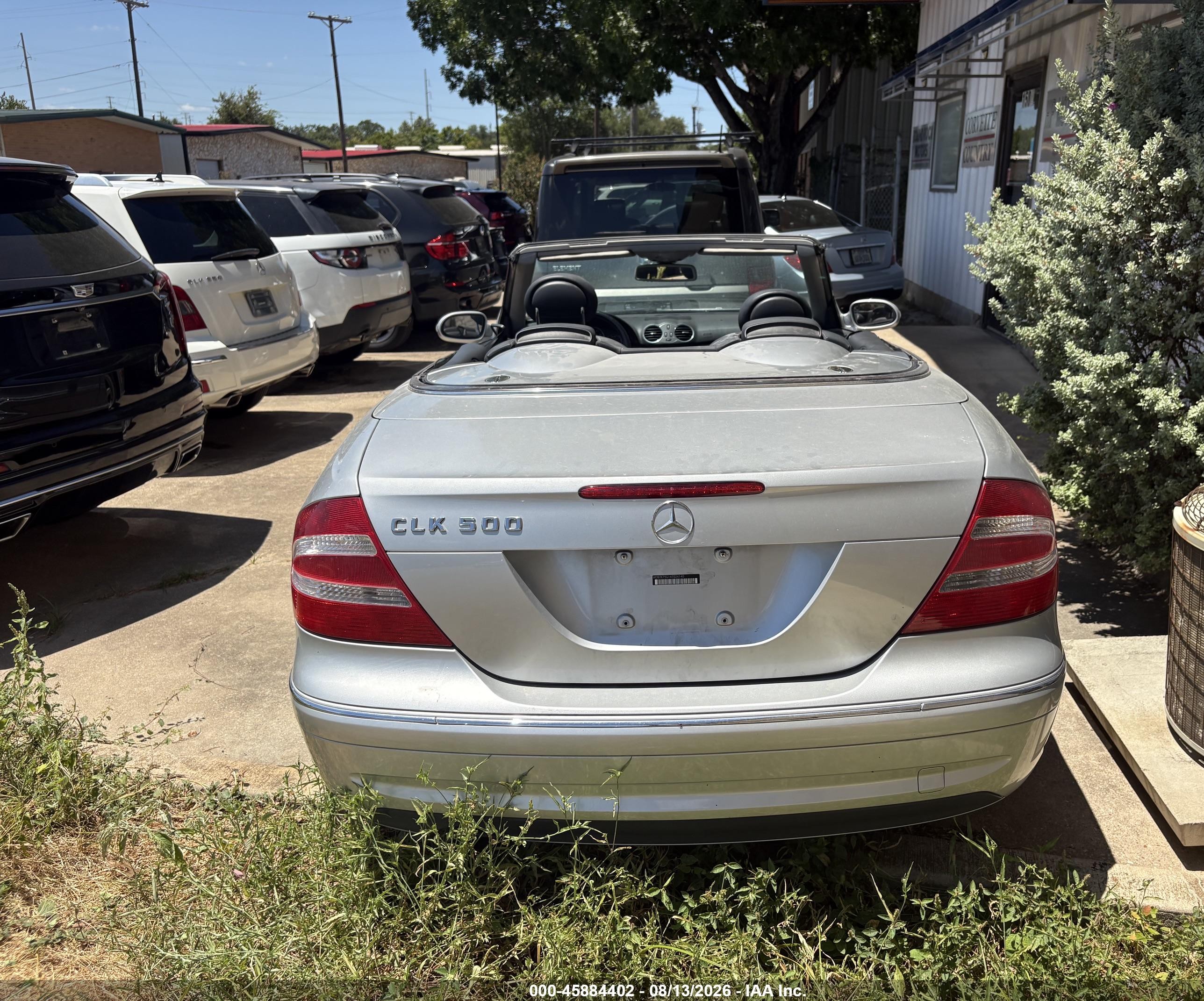 2004 Mercedes-benz Clk 500 Silver vin: WDBTK75G14T024140