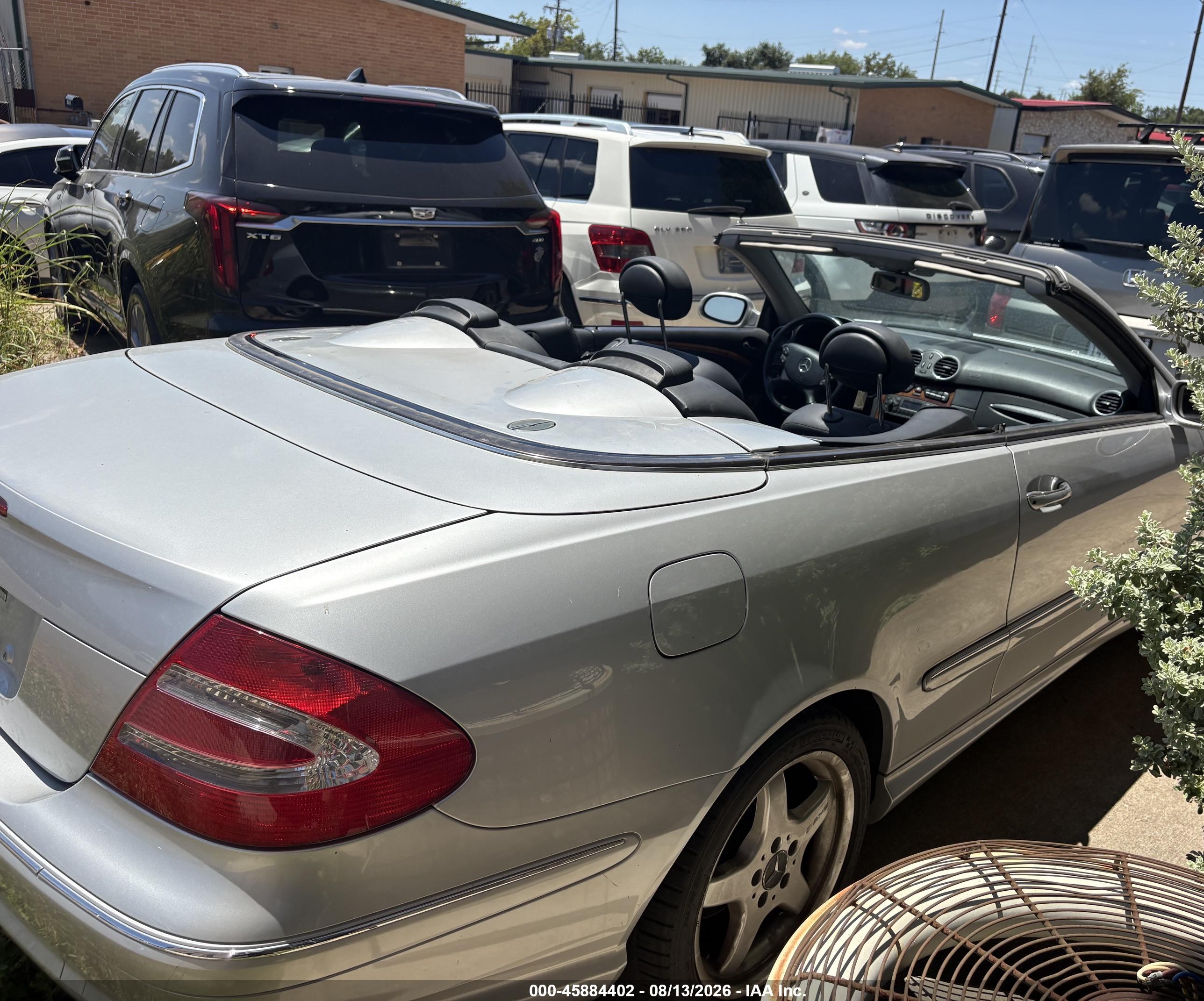 2004 Mercedes-benz Clk 500 Silver vin: WDBTK75G14T024140