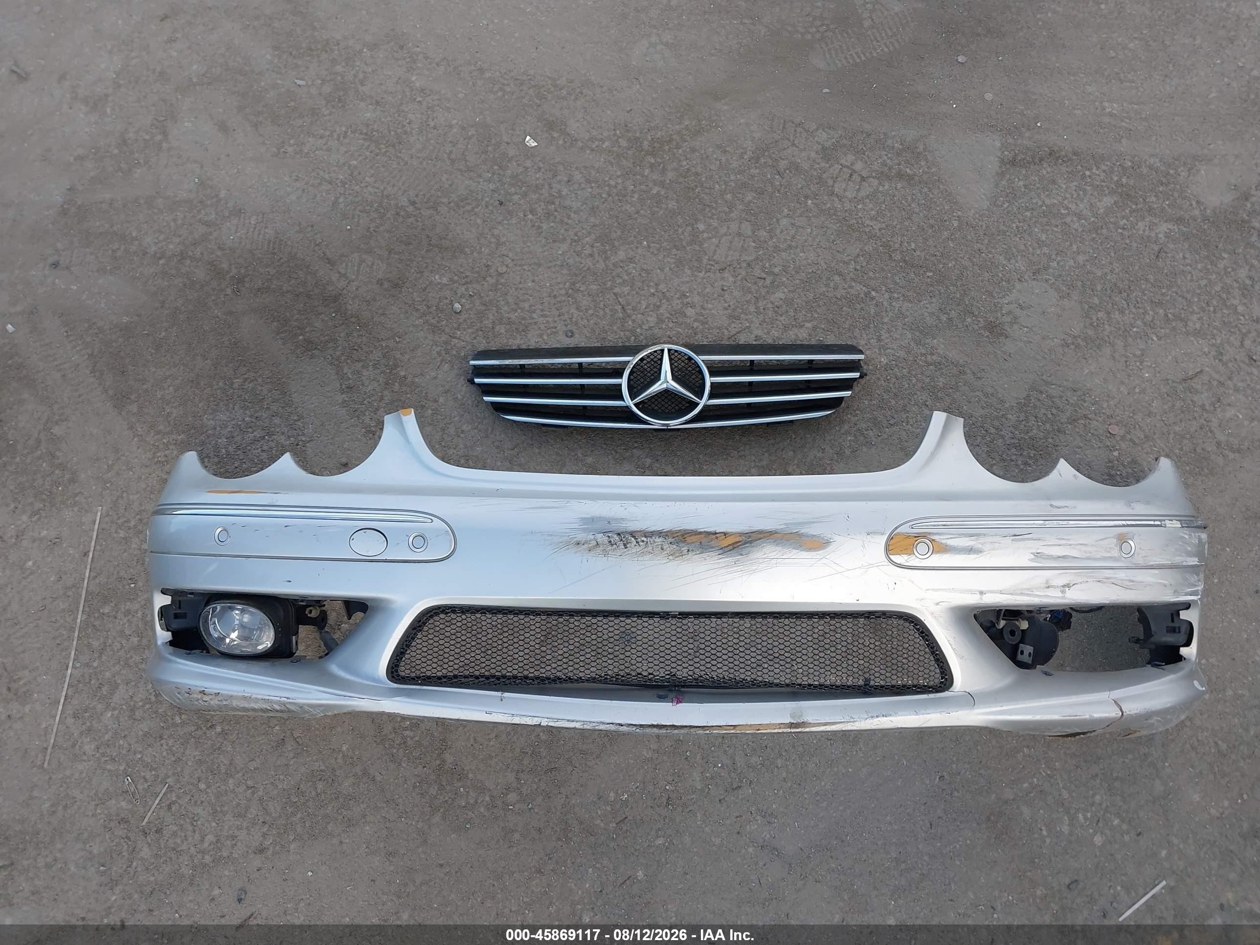 2005 Mercedes-benz Clk 500   Silver vin: WDBTK75G15T040047