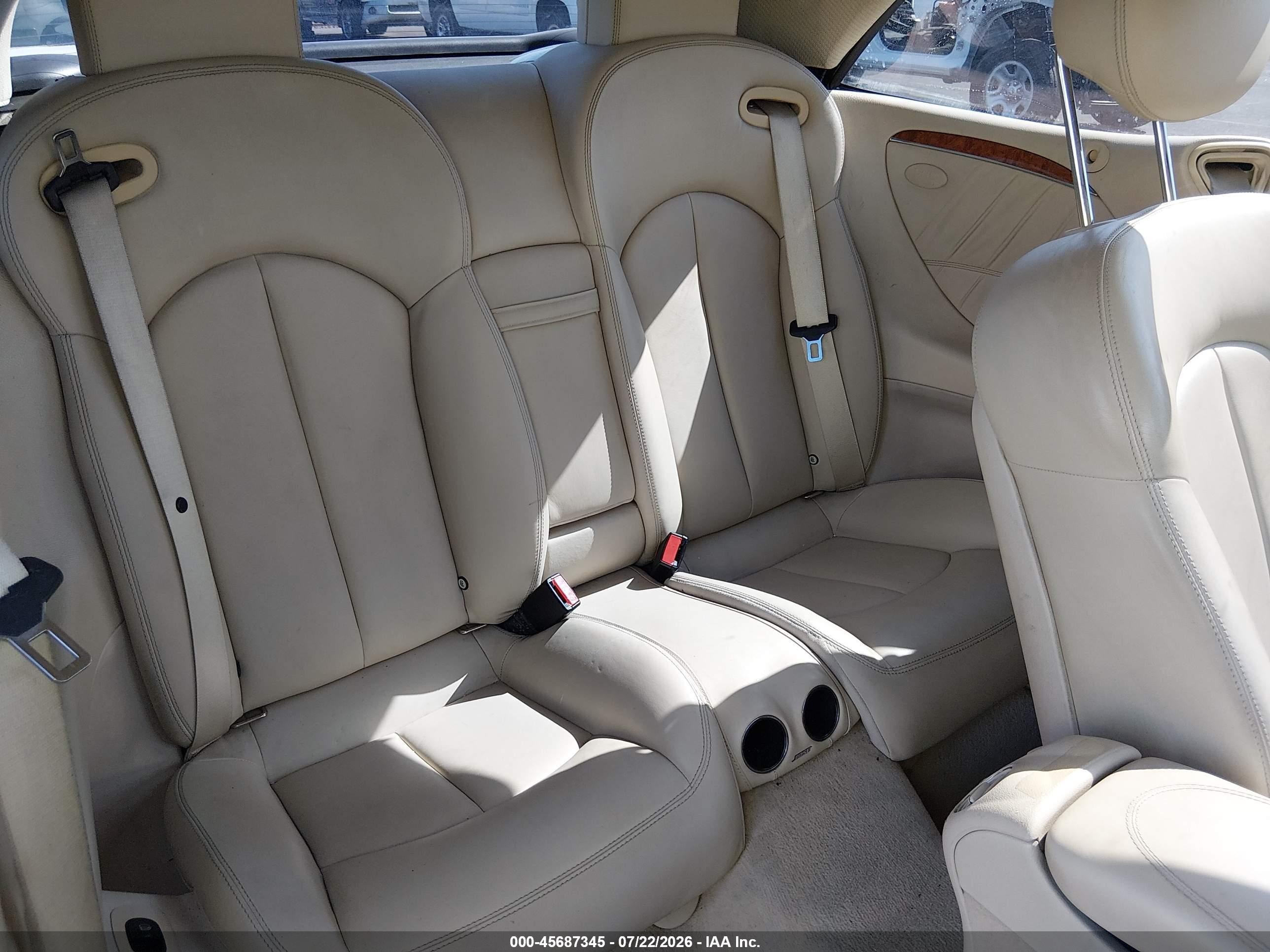 2004 Mercedes-benz Clk 500 Black vin: WDBTK75G34T007422