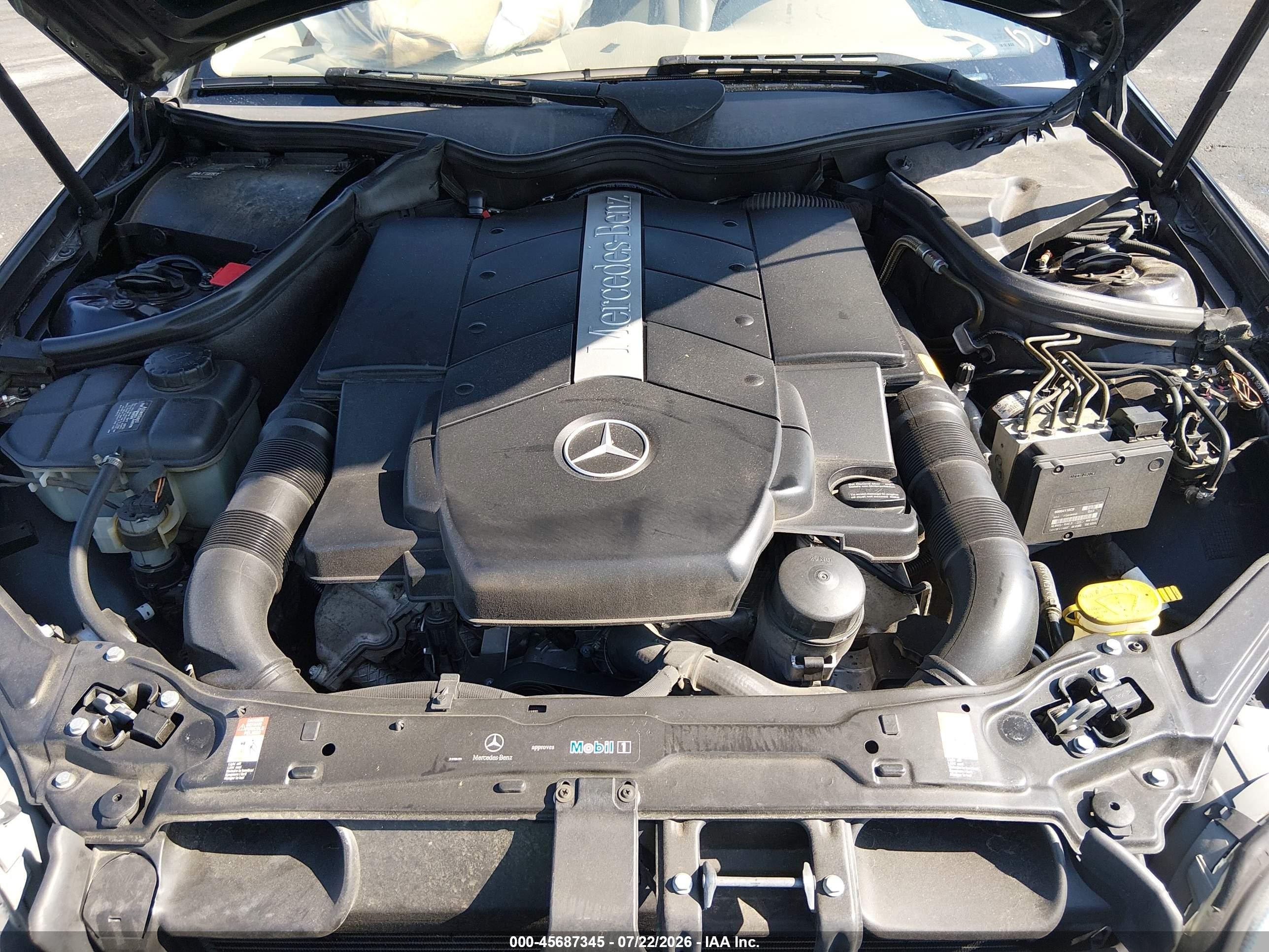 2004 Mercedes-benz Clk 500 Black vin: WDBTK75G34T007422