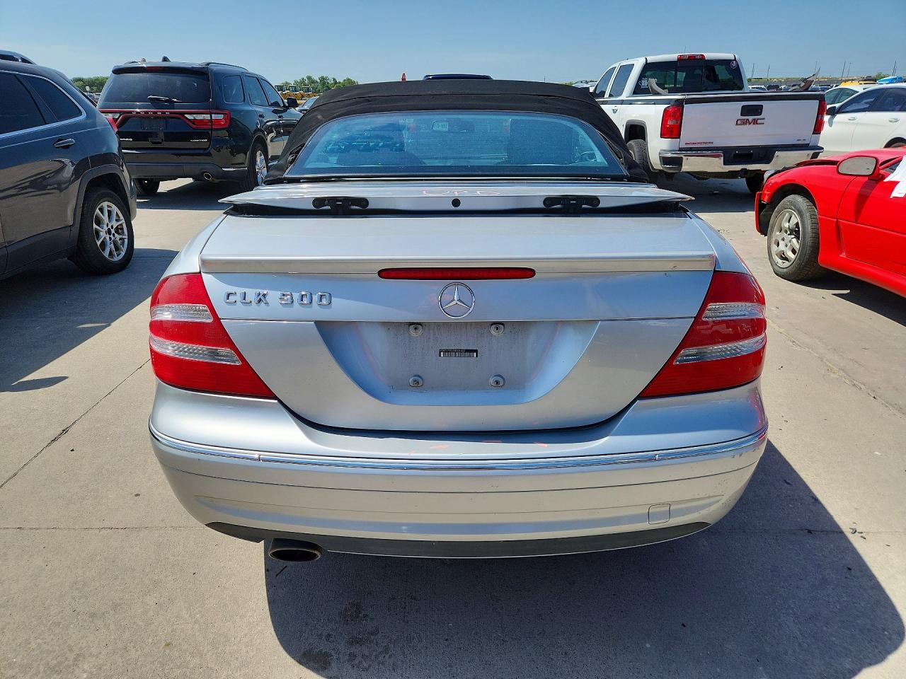 2005 Mercedes-benz Clk 500 Silver vin: WDBTK75G35T035402