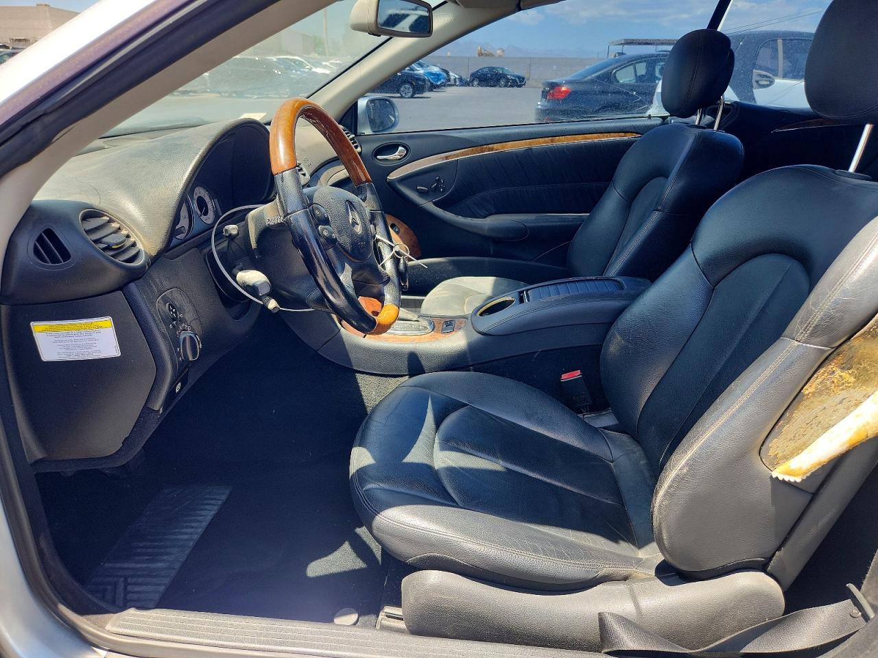 2006 Mercedes-benz Clk 500 Silver vin: WDBTK75G46T062108