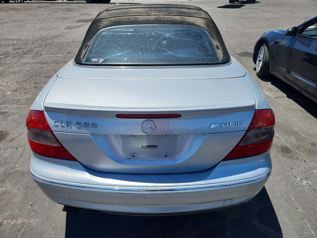 2006 Mercedes-benz Clk 500 Silver vin: WDBTK75G46T062108