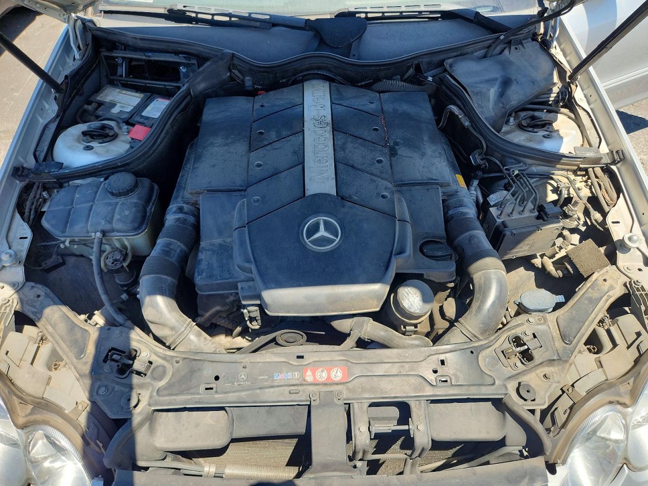 2006 Mercedes-benz Clk 500 Silver vin: WDBTK75G46T062108
