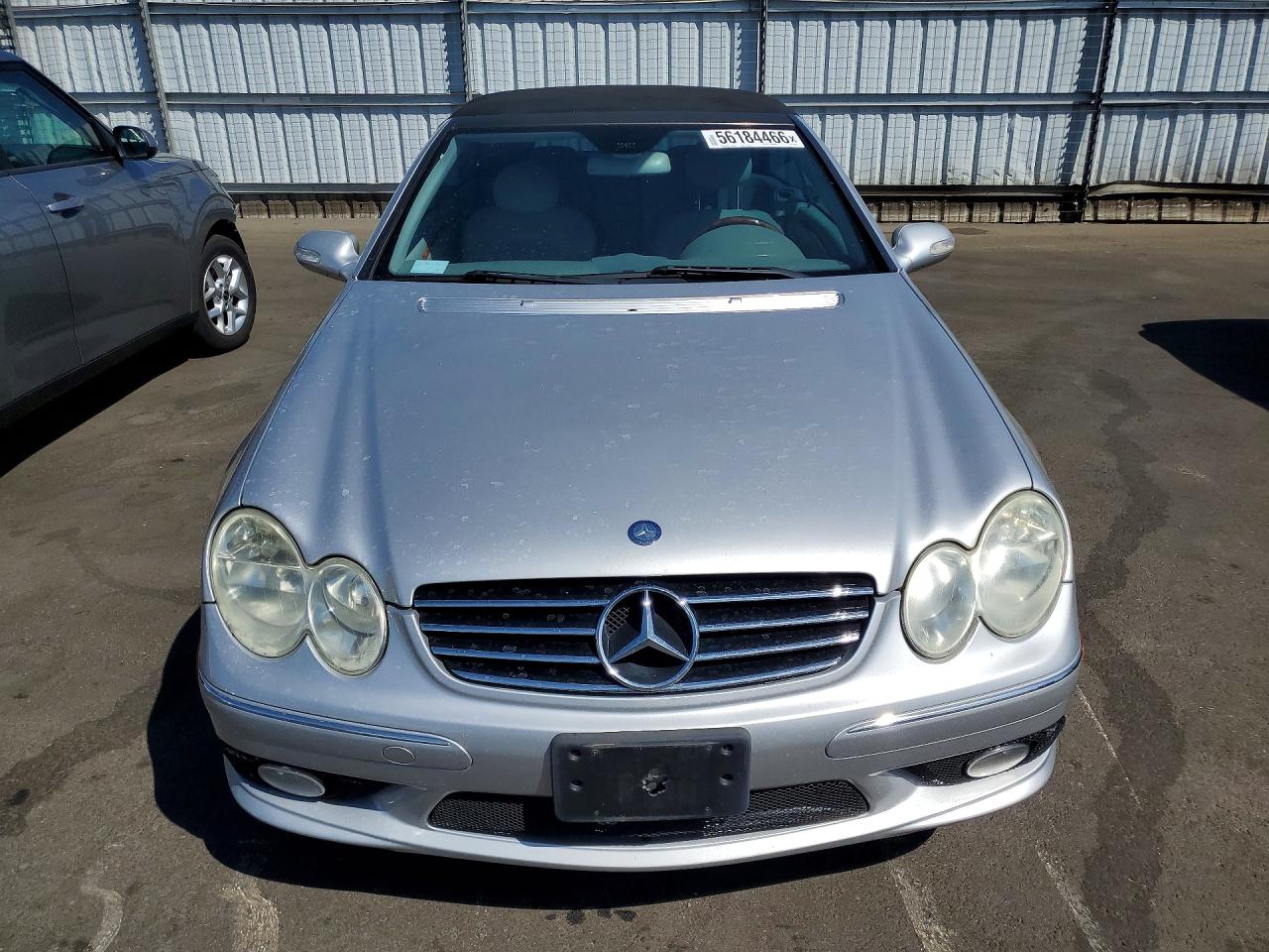 2005 Mercedes-benz Clk 500 Silver vin: WDBTK75G55T042609