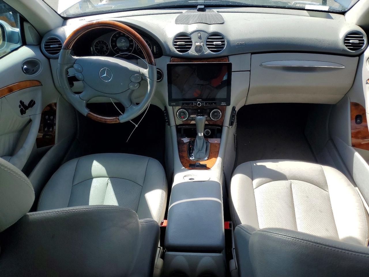 2005 Mercedes-benz Clk 500 Silver vin: WDBTK75G55T042609