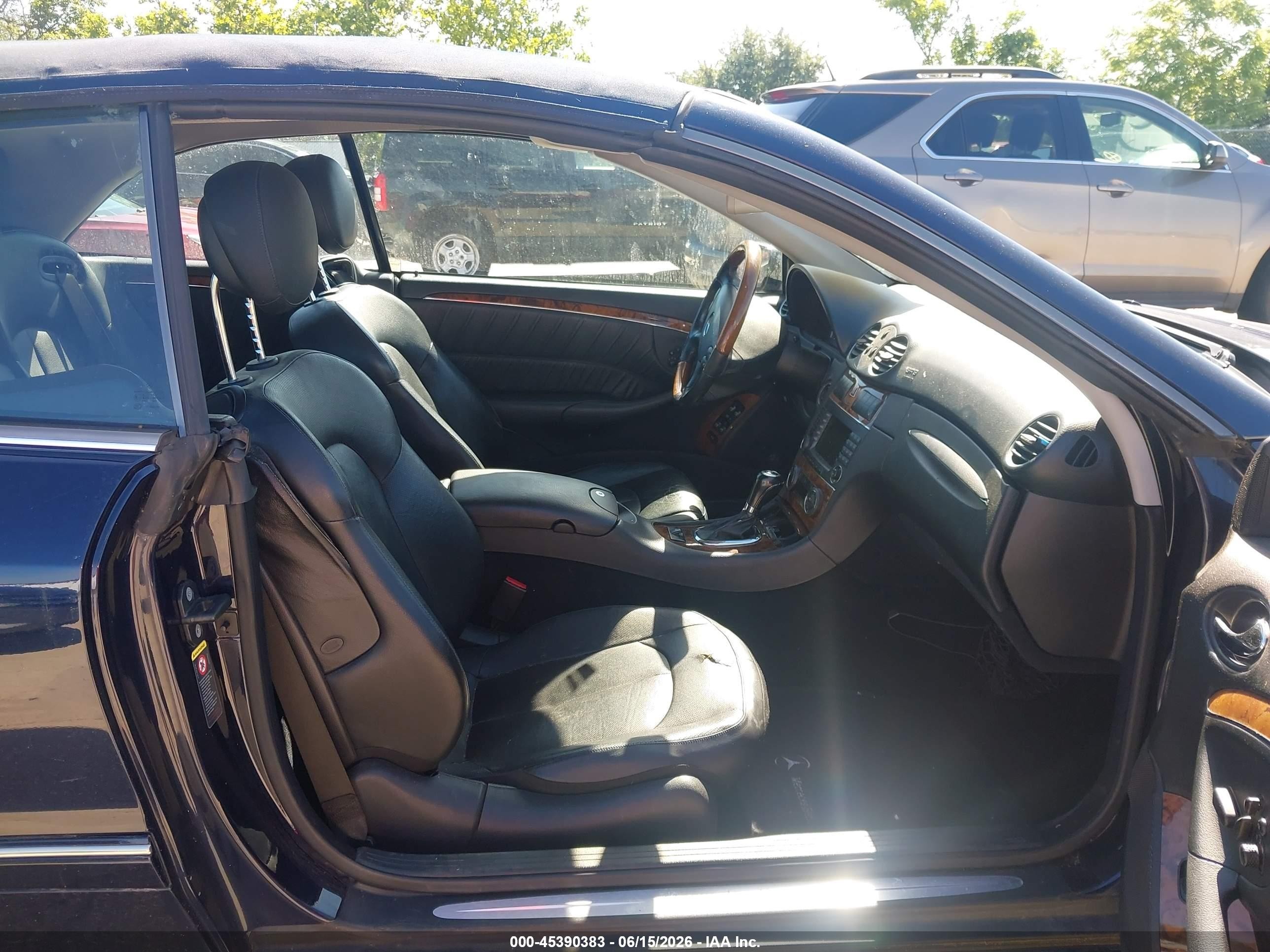 2006 Mercedes-benz Clk 500   Blue vin: WDBTK75G76T059848