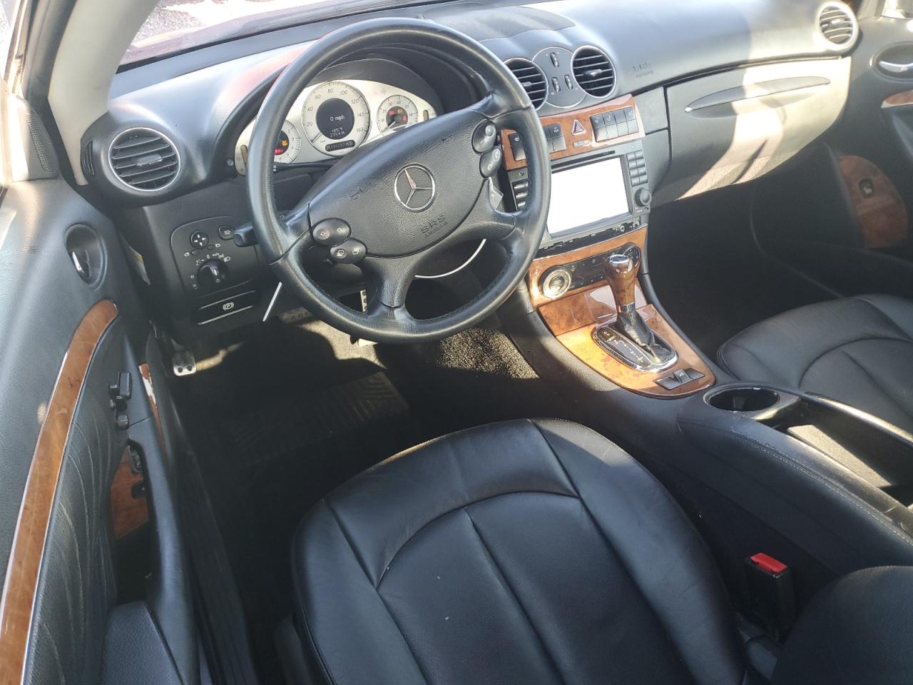 2006 Mercedes-benz Clk 500 Black vin: WDBTK75G76T072017