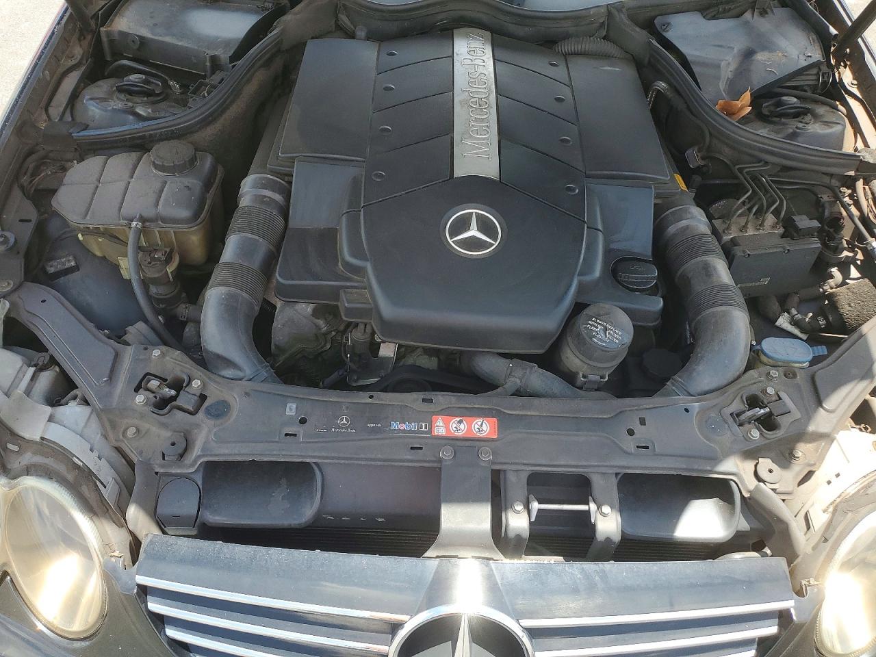 2005 Mercedes-benz Clk 500 Black vin: WDBTK75G85T052843