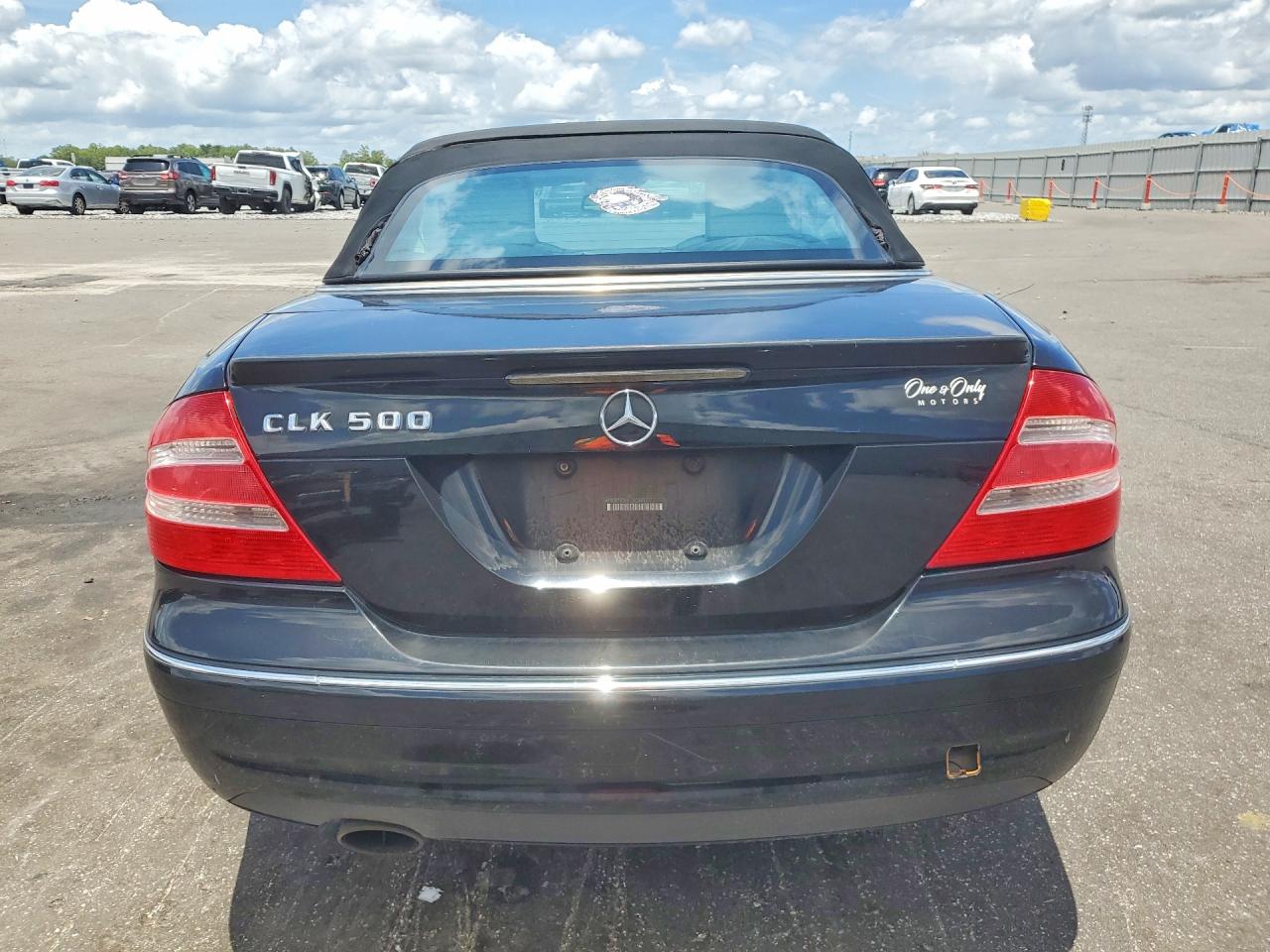 2005 Mercedes-benz Clk 500 Black vin: WDBTK75G85T052843