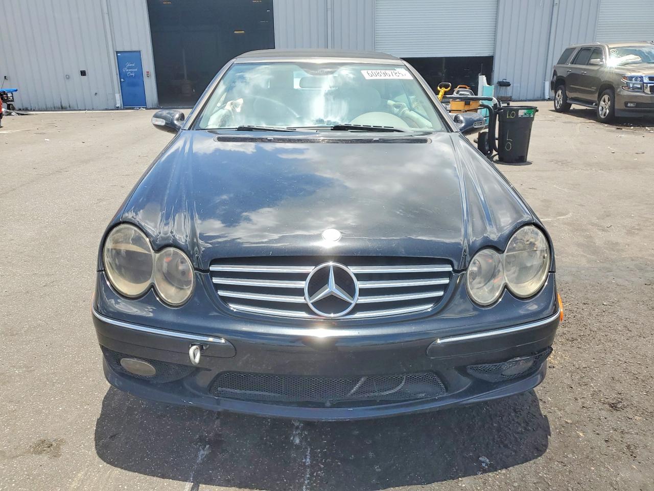 2005 Mercedes-benz Clk 500 Black vin: WDBTK75G85T052843