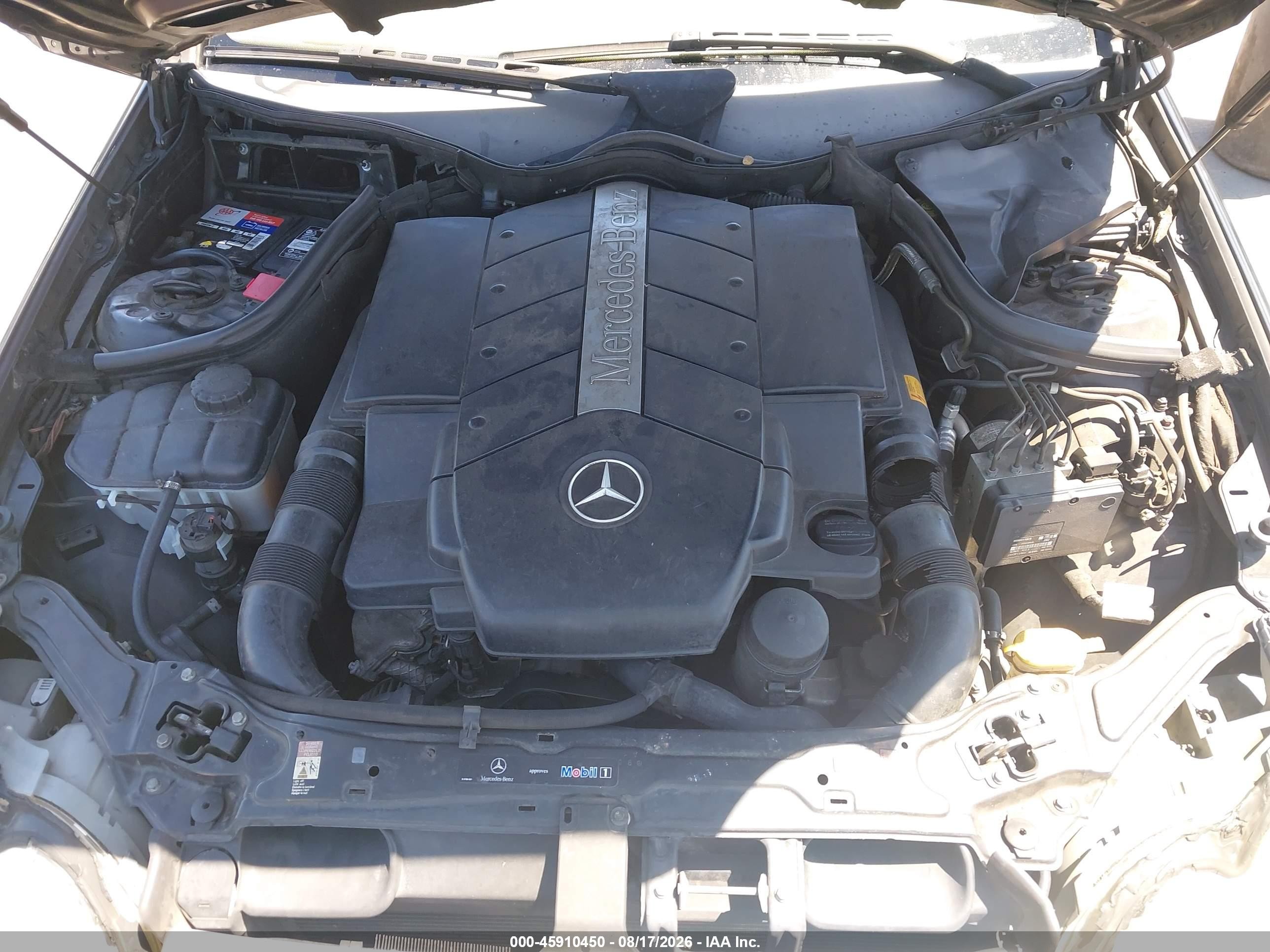 2004 Mercedes-benz Clk 500   Black vin: WDBTK75GX4T007515