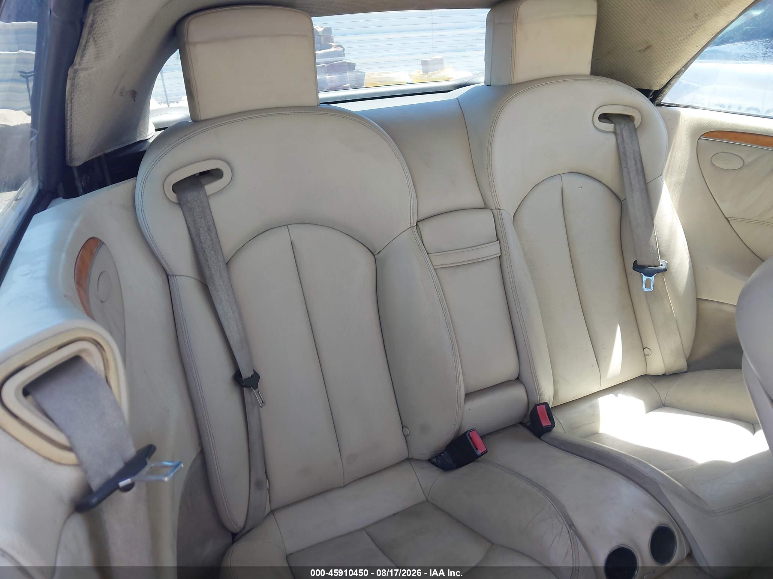 2004 Mercedes-benz Clk 500   Black vin: WDBTK75GX4T007515