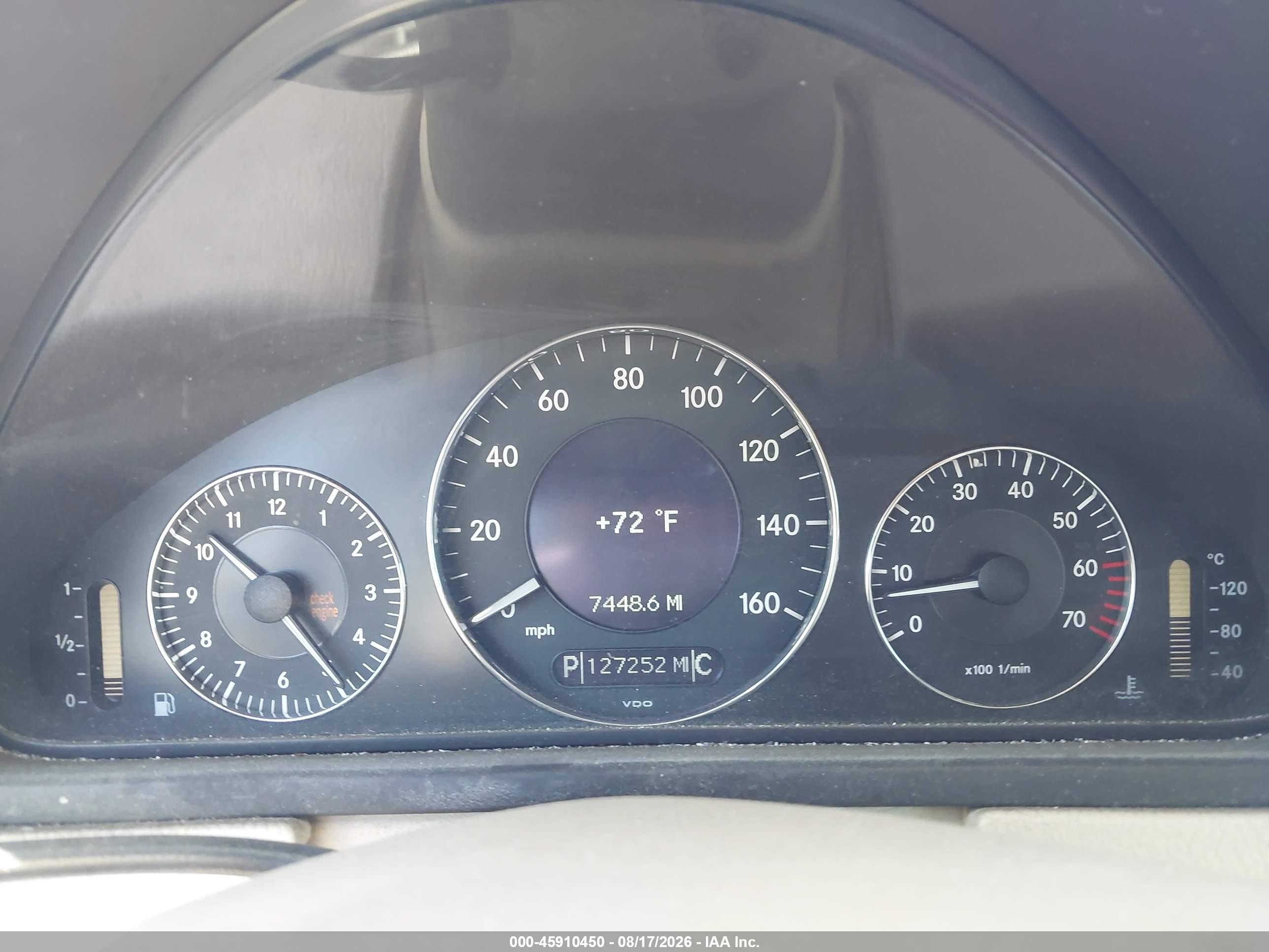 2004 Mercedes-benz Clk 500   Black vin: WDBTK75GX4T007515