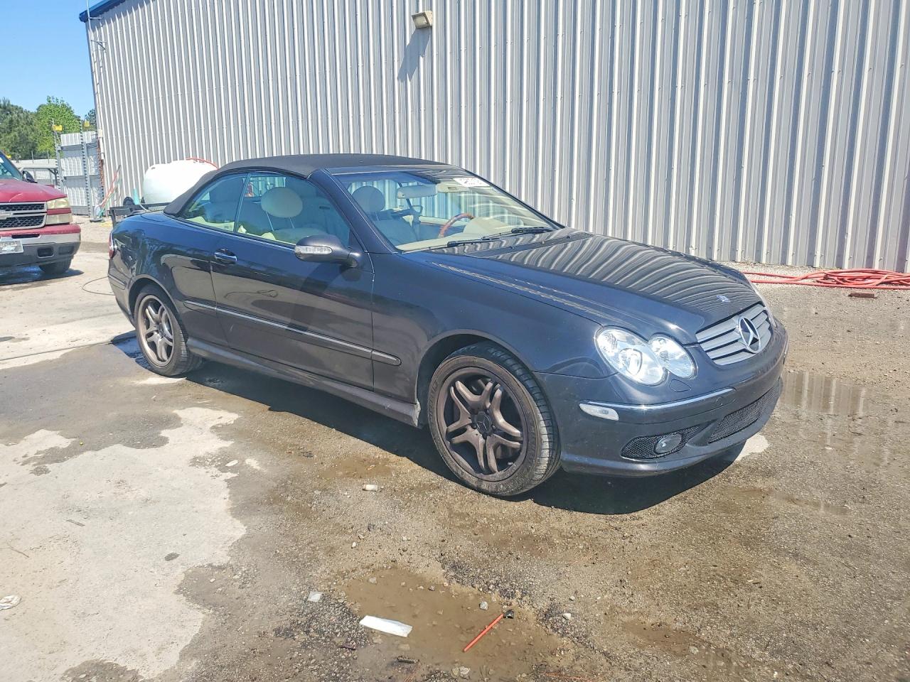 2004 Mercedes-benz Clk 500 Black vin: WDBTK75GX4T010219