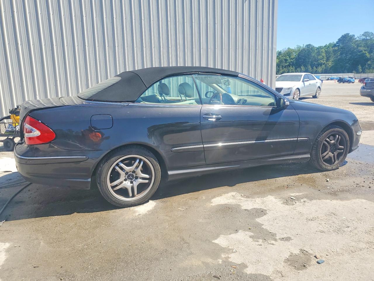 2004 Mercedes-benz Clk 500 Black vin: WDBTK75GX4T010219