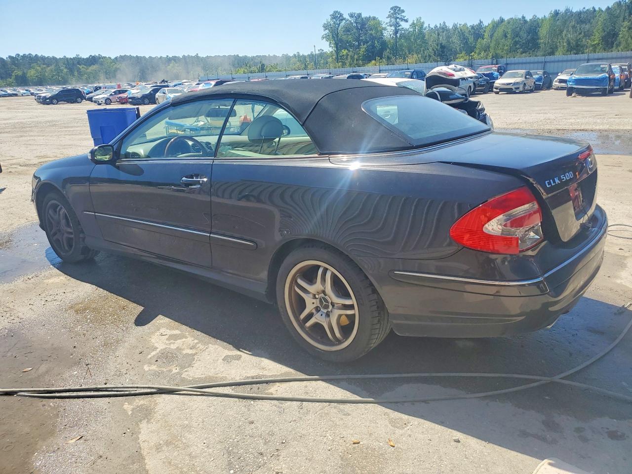 2004 Mercedes-benz Clk 500 Black vin: WDBTK75GX4T010219