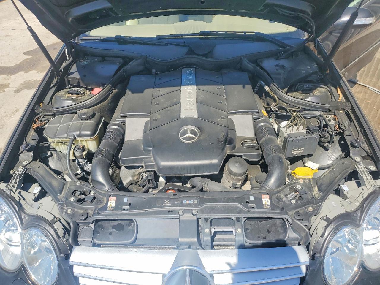 2004 Mercedes-benz Clk 500 Black vin: WDBTK75GX4T010219