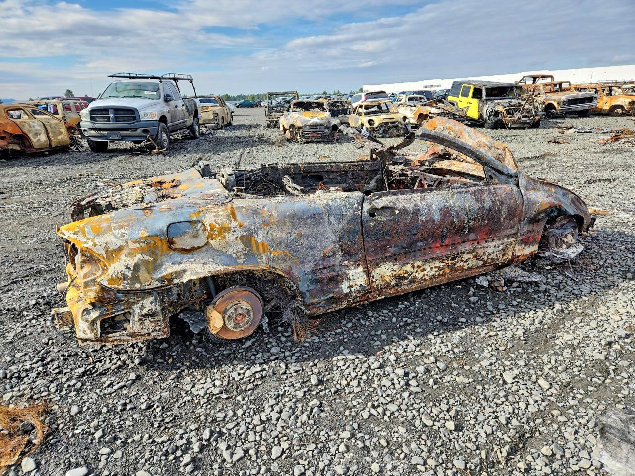 2004 Mercedes-benz Clk 500 Burn vin: WDBTK75GX4T012830