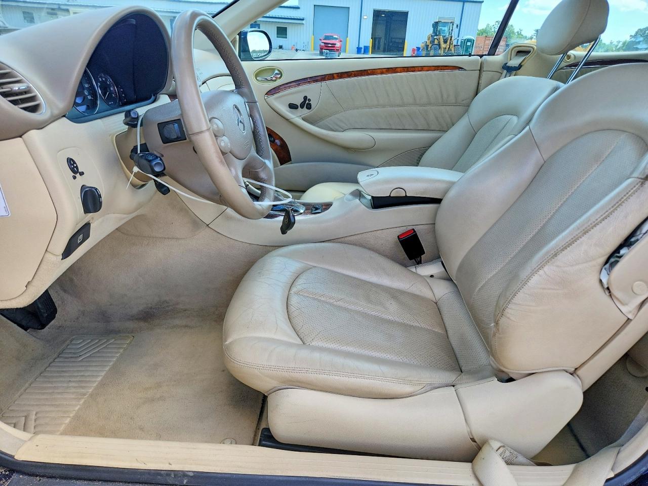 2005 Mercedes-benz Clk 500 Blue vin: WDBTK75GX5T035185