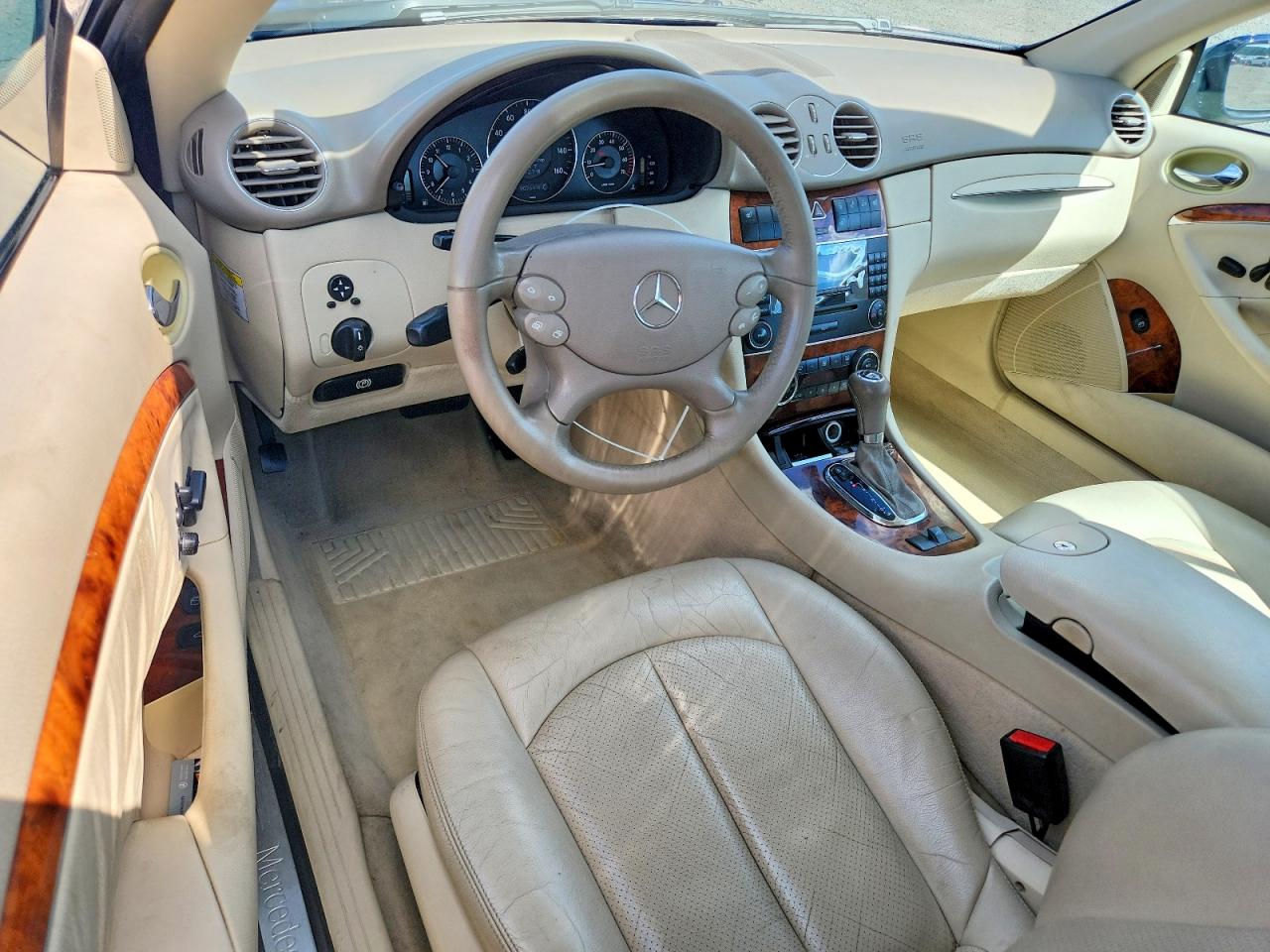 2005 Mercedes-benz Clk 500 Blue vin: WDBTK75GX5T035185