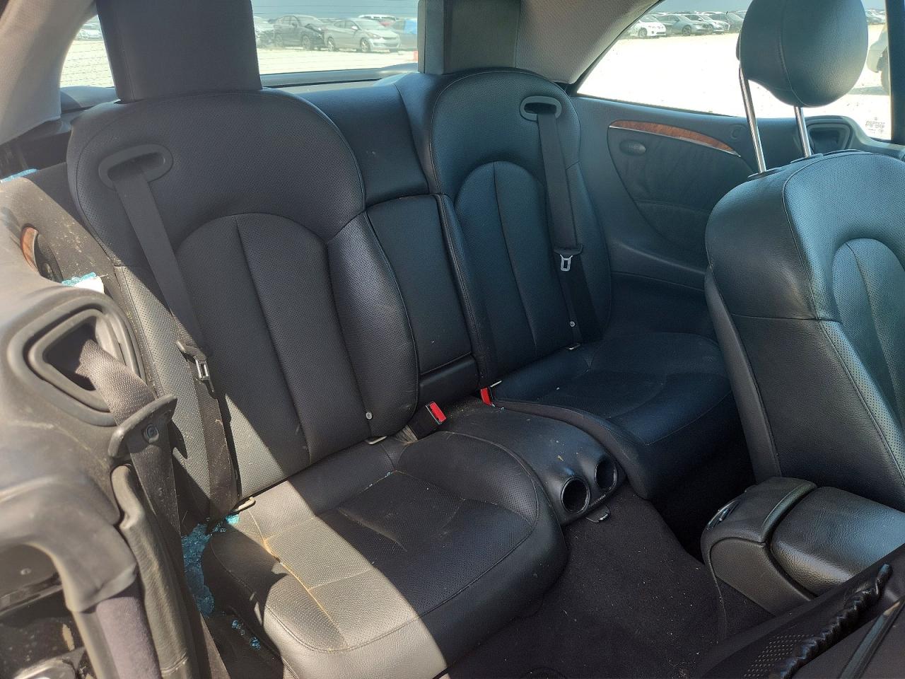 2005 Mercedes-benz Clk 500 Black vin: WDBTK75J25F157047