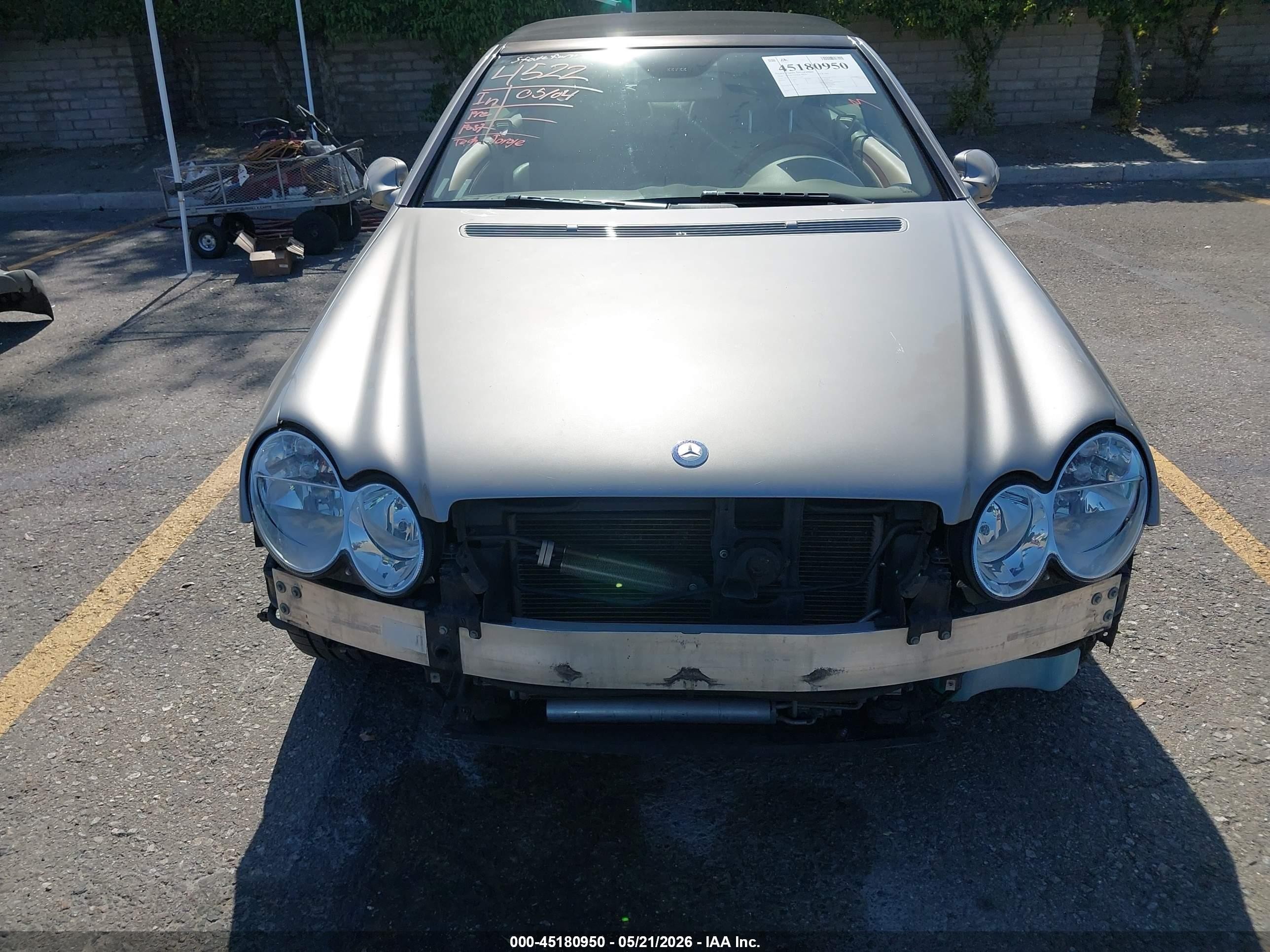 2006 Mercedes-benz Clk 500   Золотой vin: WDBTK75J26F175355