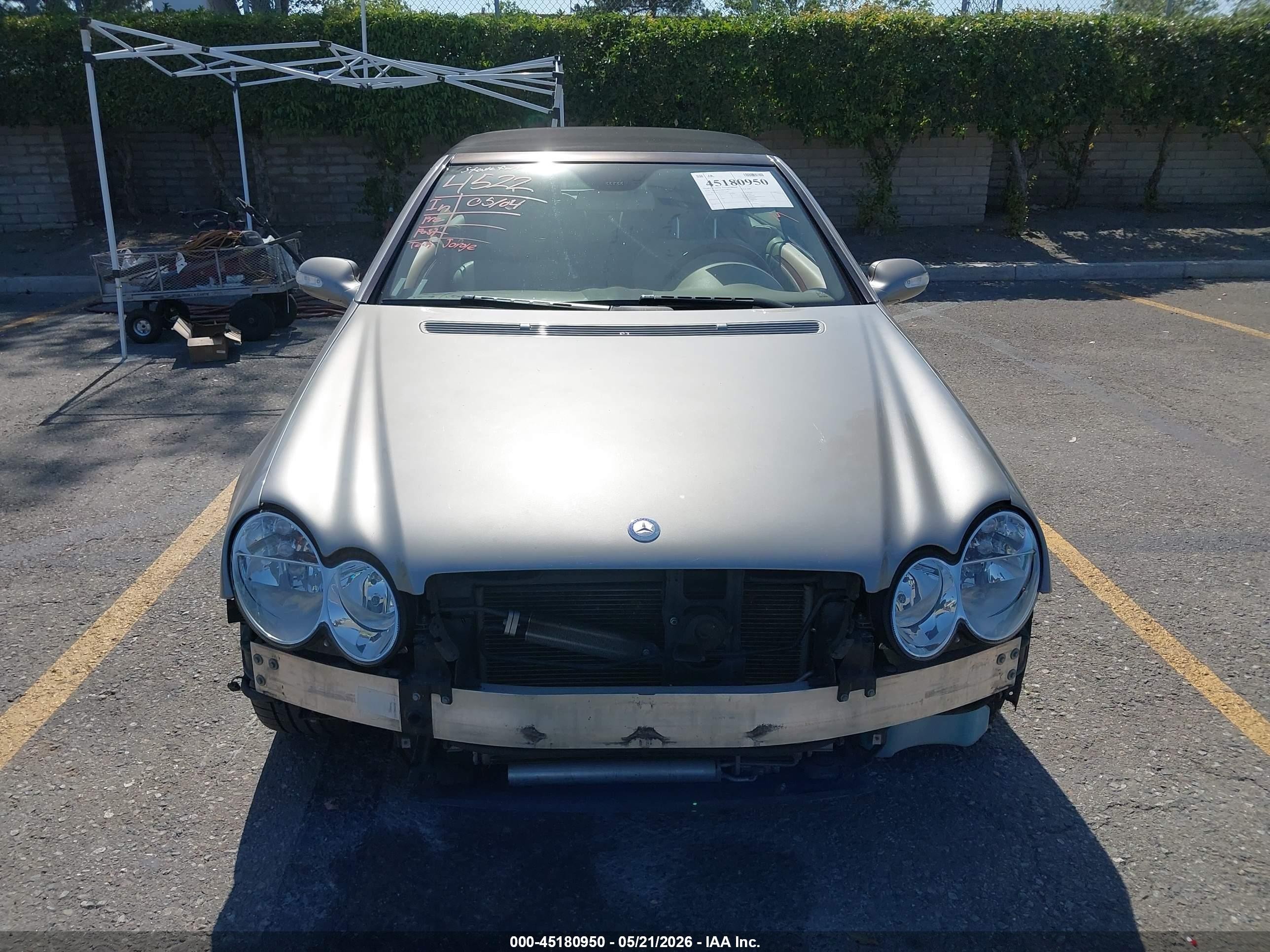 2006 Mercedes-benz Clk 500   Золотой vin: WDBTK75J26F175355