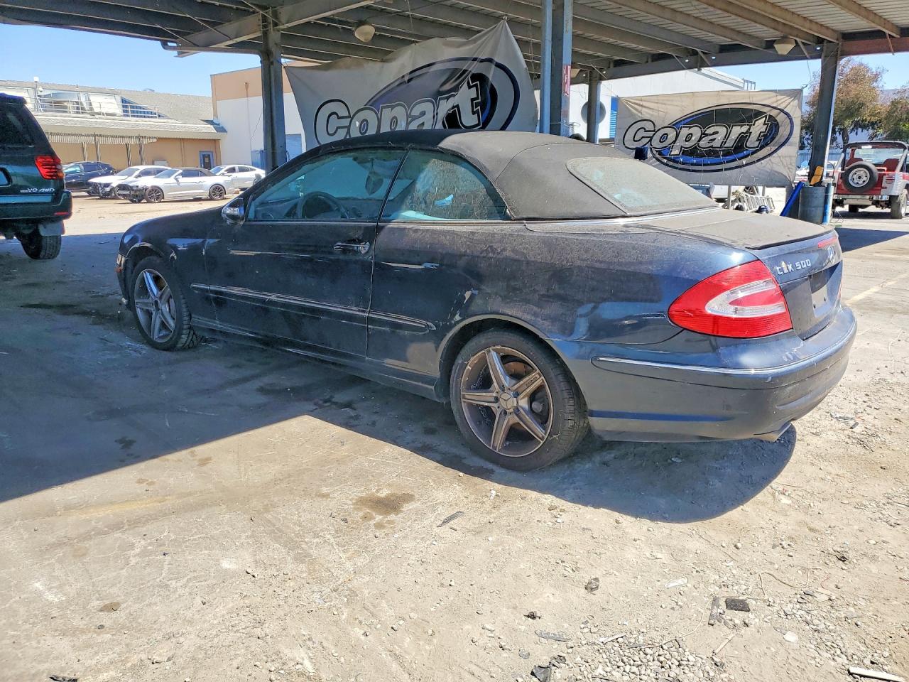 2005 Mercedes-benz Clk 500 Угольный vin: WDBTK75J55F127945
