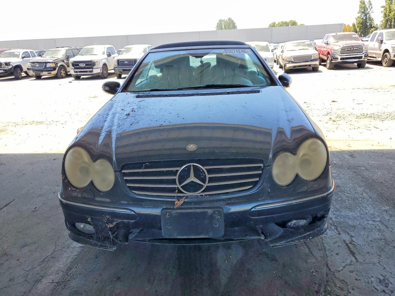 2005 Mercedes-benz Clk 500 Угольный vin: WDBTK75J55F127945
