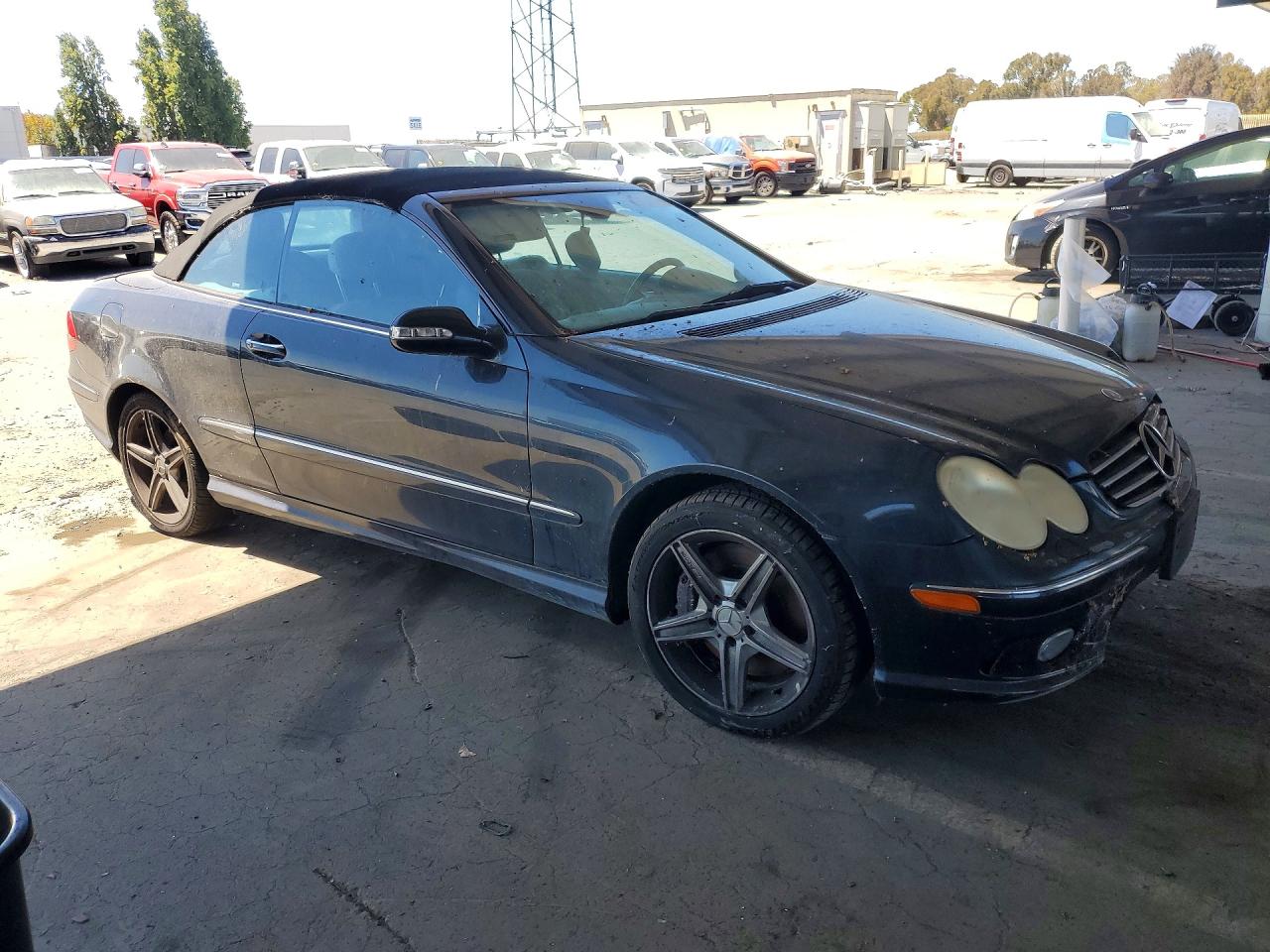 2005 Mercedes-benz Clk 500 Угольный vin: WDBTK75J55F127945