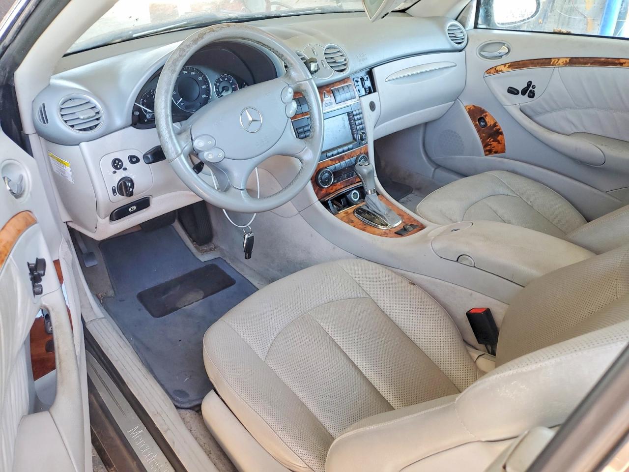 2005 Mercedes-benz Clk 500 Угольный vin: WDBTK75J55F127945