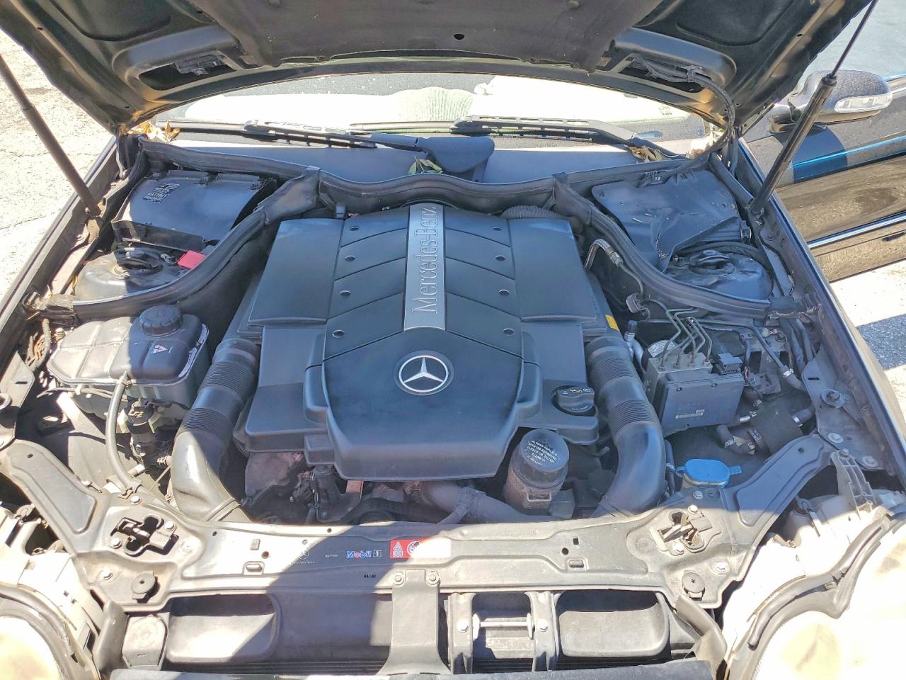 2005 Mercedes-benz Clk 500 Black vin: WDBTK75J55F138170