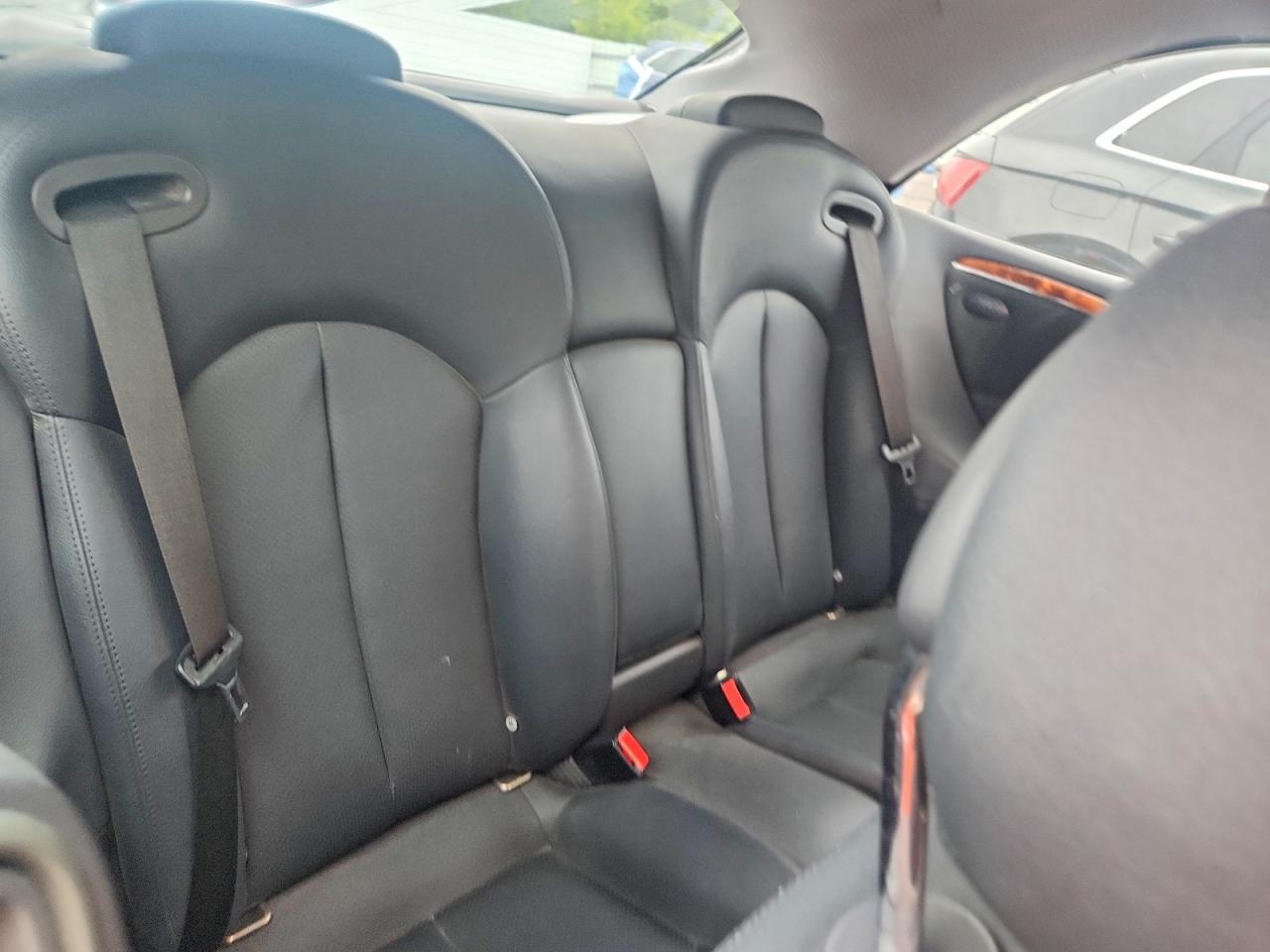 2005 Mercedes-benz Clk 500 Black vin: WDBTK75J95F123493