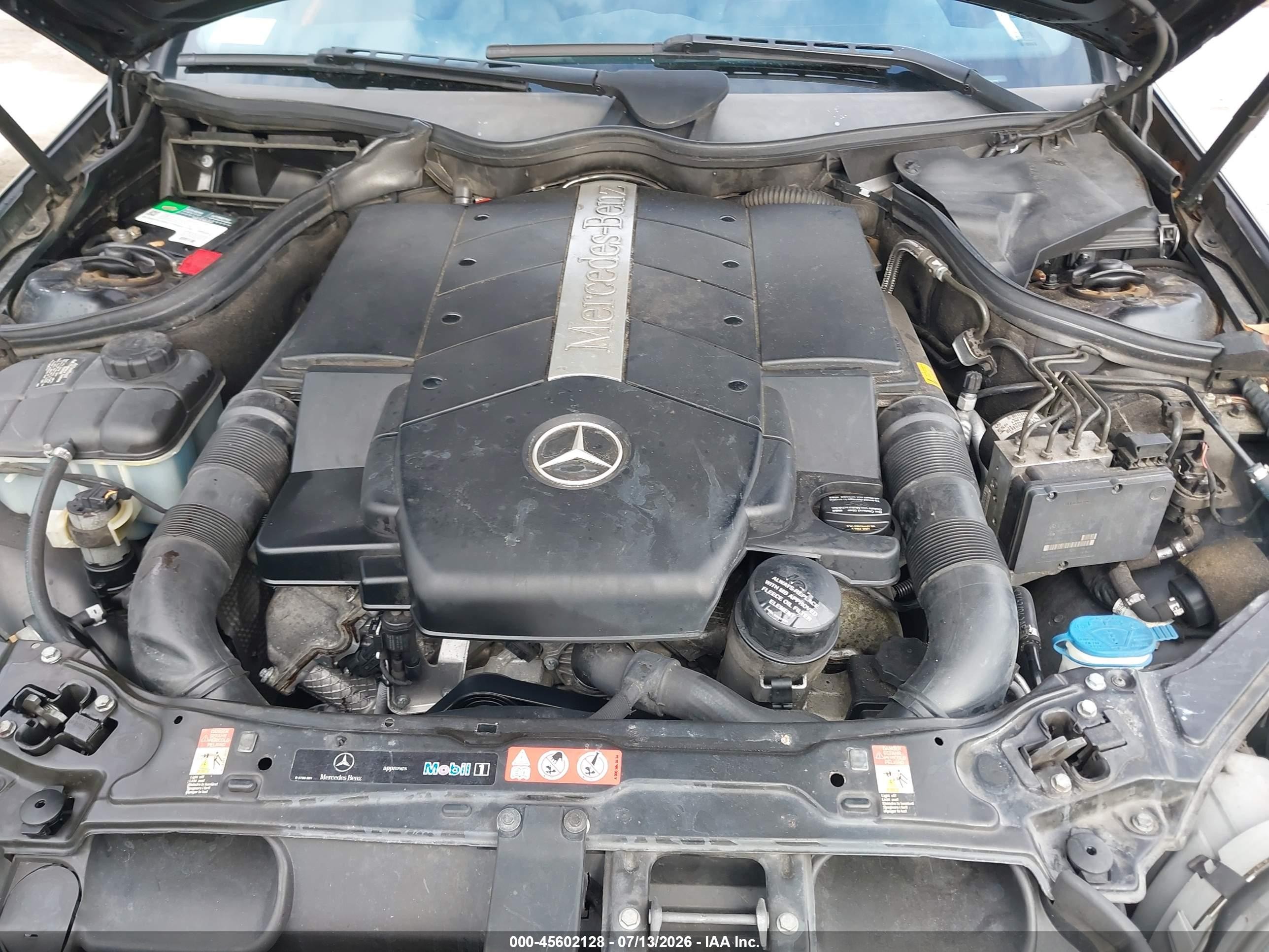 2005 Mercedes-benz Clk 500   Black vin: WDBTK75JX5F146734