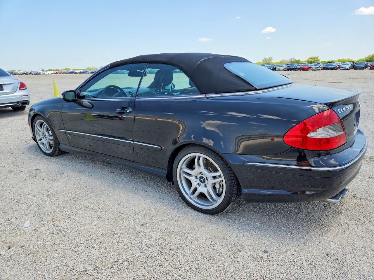 2006 Mercedes-benz Clk 55 Amg Black vin: WDBTK76G06T062606