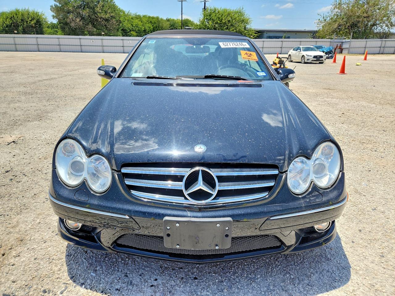 2006 Mercedes-benz Clk 55 Amg Black vin: WDBTK76G06T062606