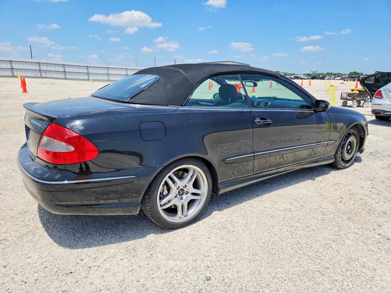 2006 Mercedes-benz Clk 55 Amg Black vin: WDBTK76G06T062606