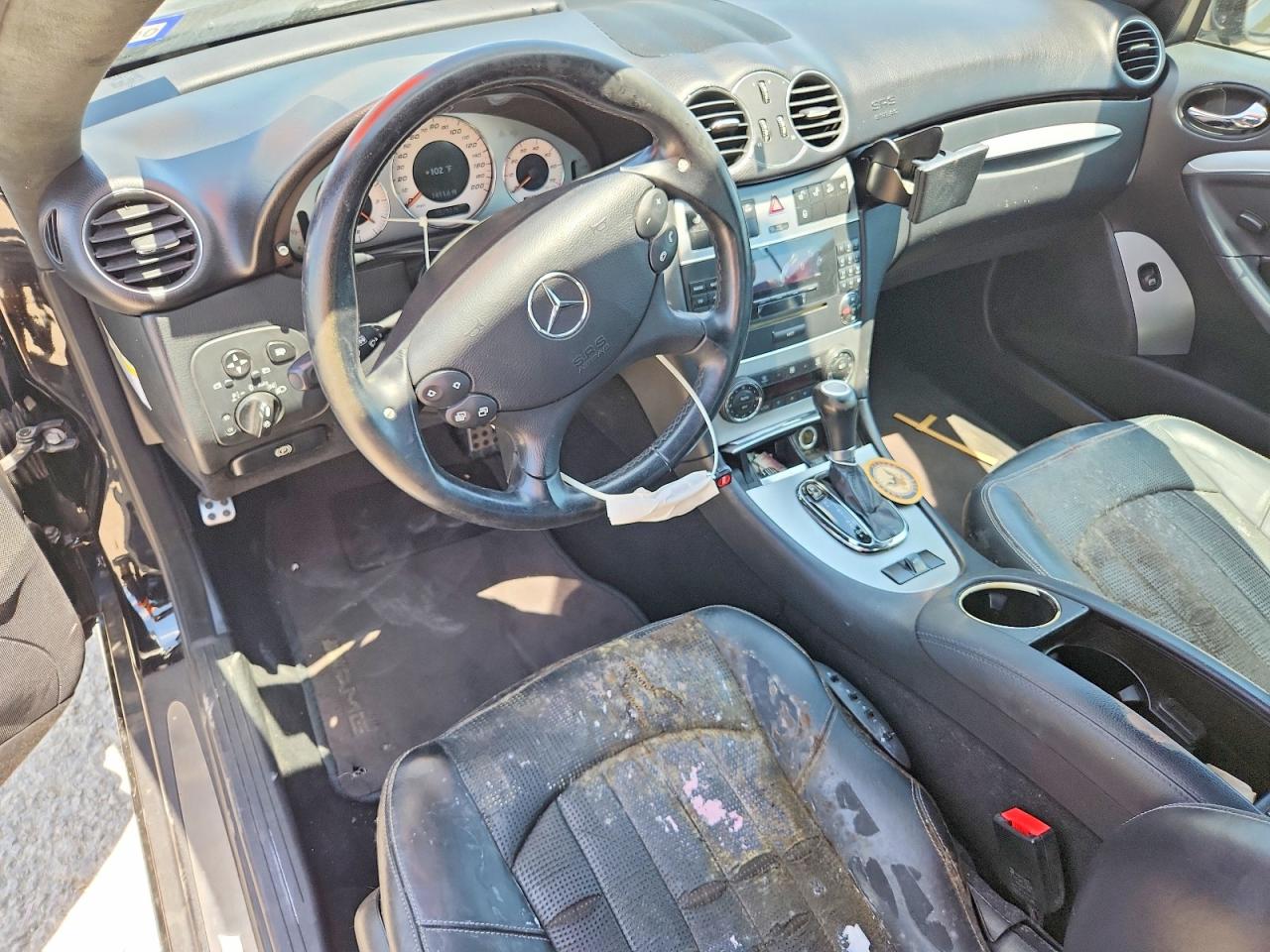 2006 Mercedes-benz Clk 55 Amg Black vin: WDBTK76G06T062606