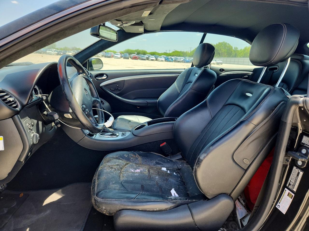 2006 Mercedes-benz Clk 55 Amg Black vin: WDBTK76G06T062606