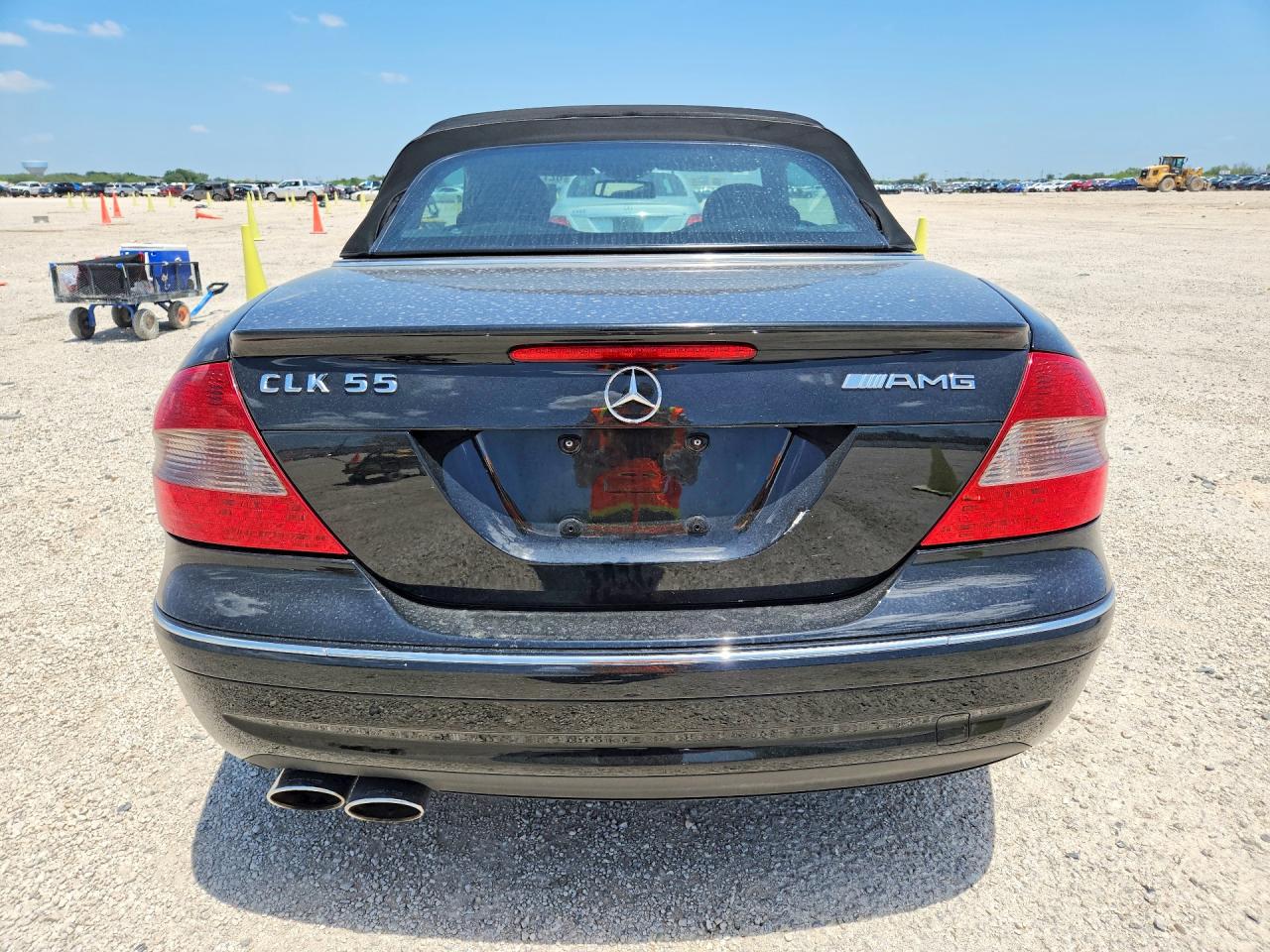 2006 Mercedes-benz Clk 55 Amg Black vin: WDBTK76G06T062606