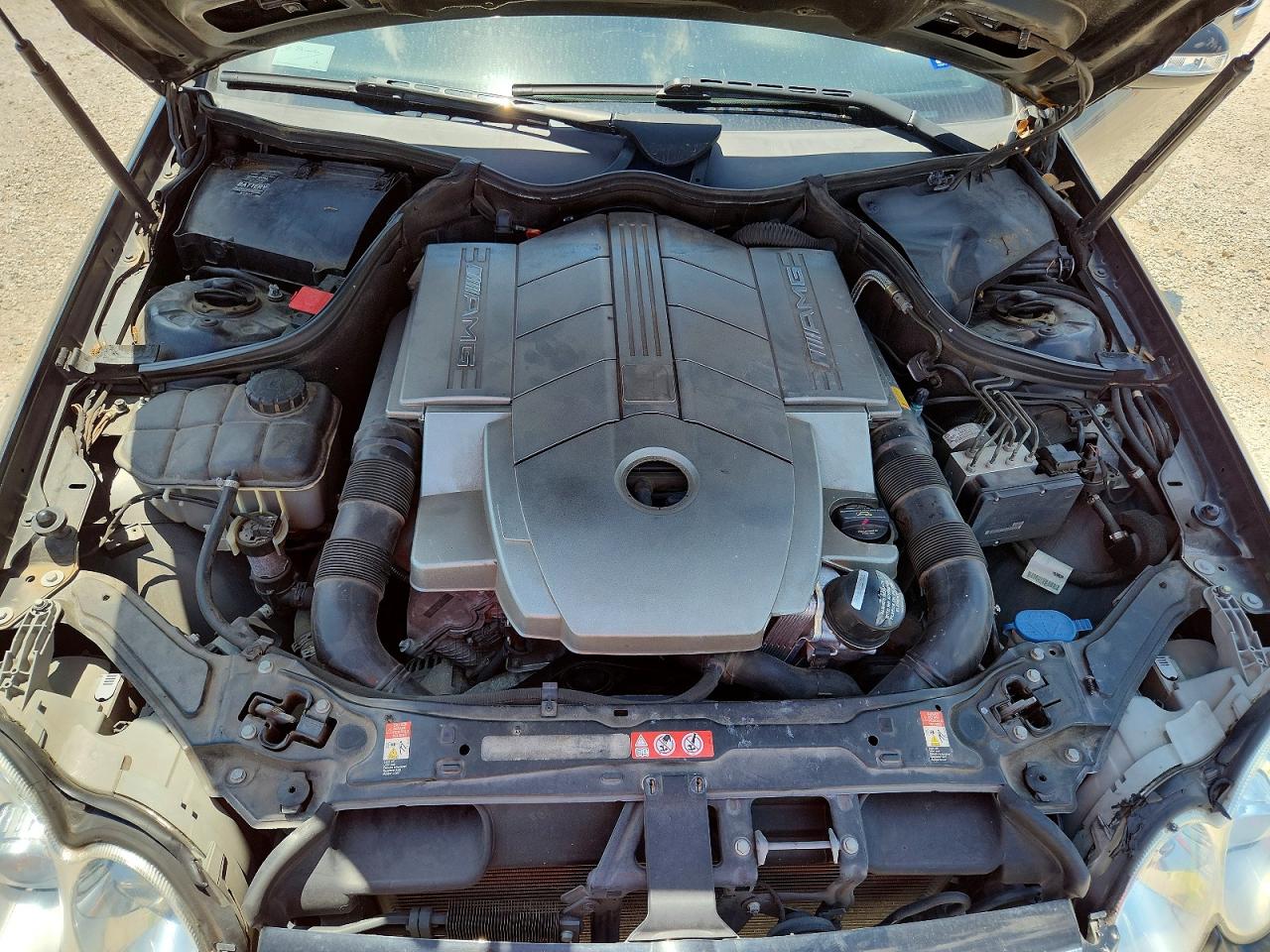 2006 Mercedes-benz Clk 55 Amg Black vin: WDBTK76G06T062606