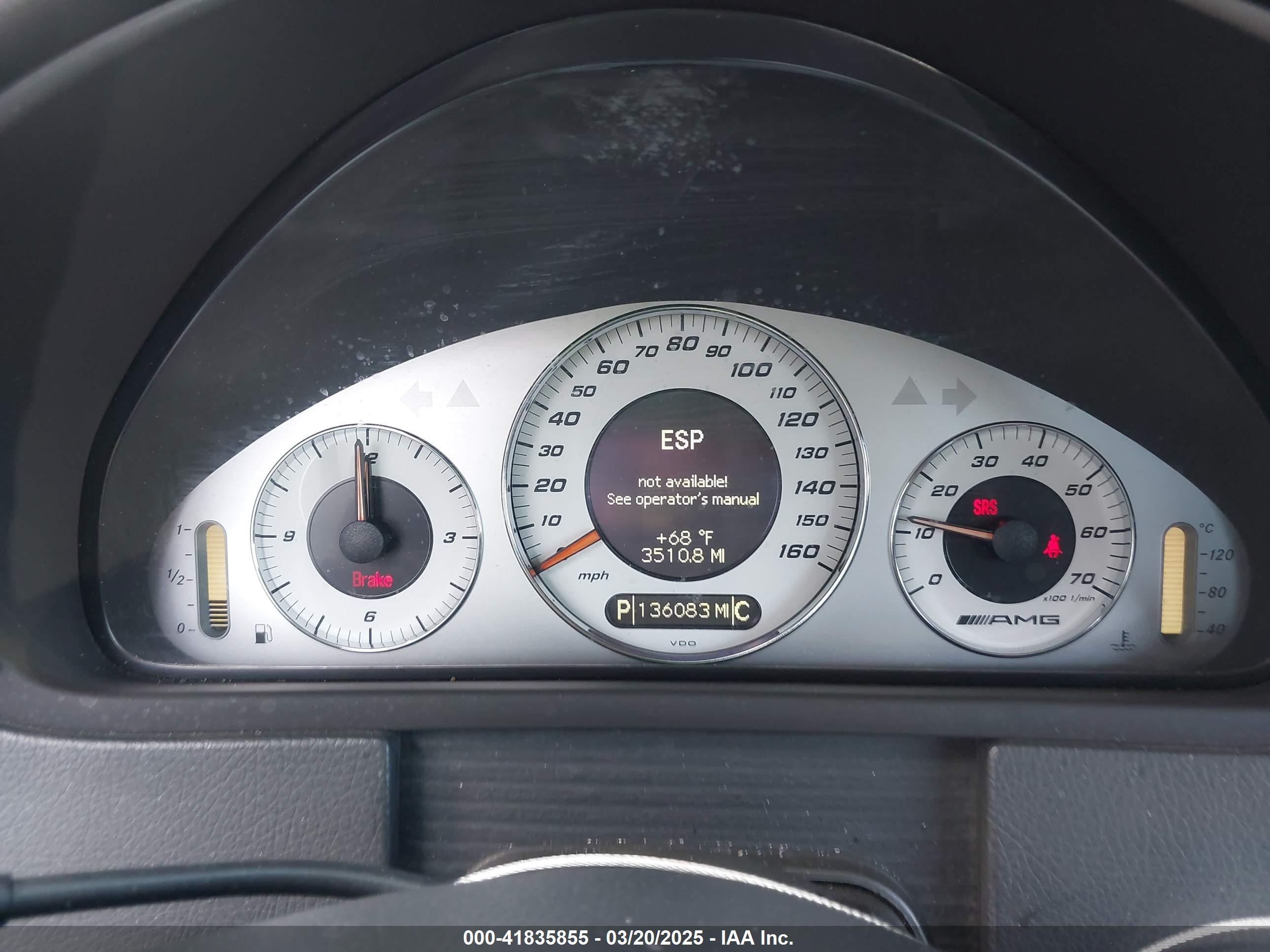 2004 Mercedes-benz Clk 55 Amg   Black vin: WDBTK76G14T022337