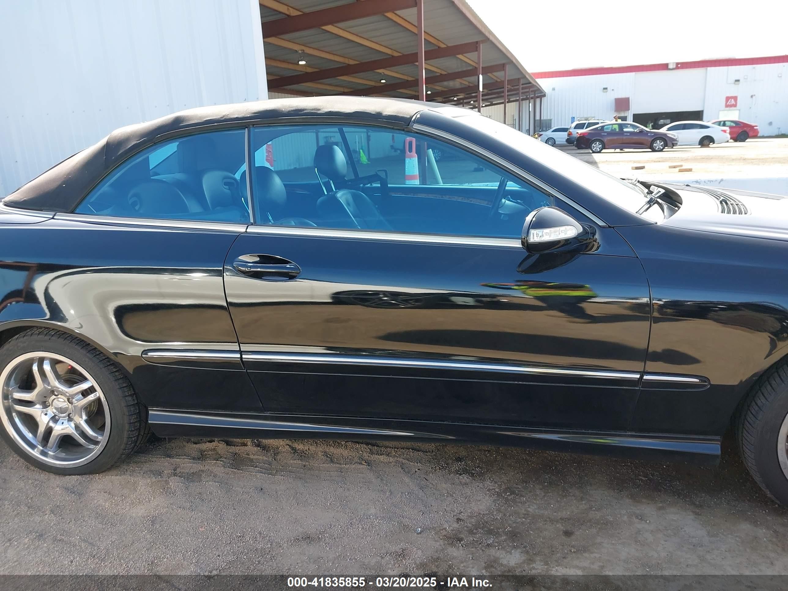 2004 Mercedes-benz Clk 55 Amg   Black vin: WDBTK76G14T022337